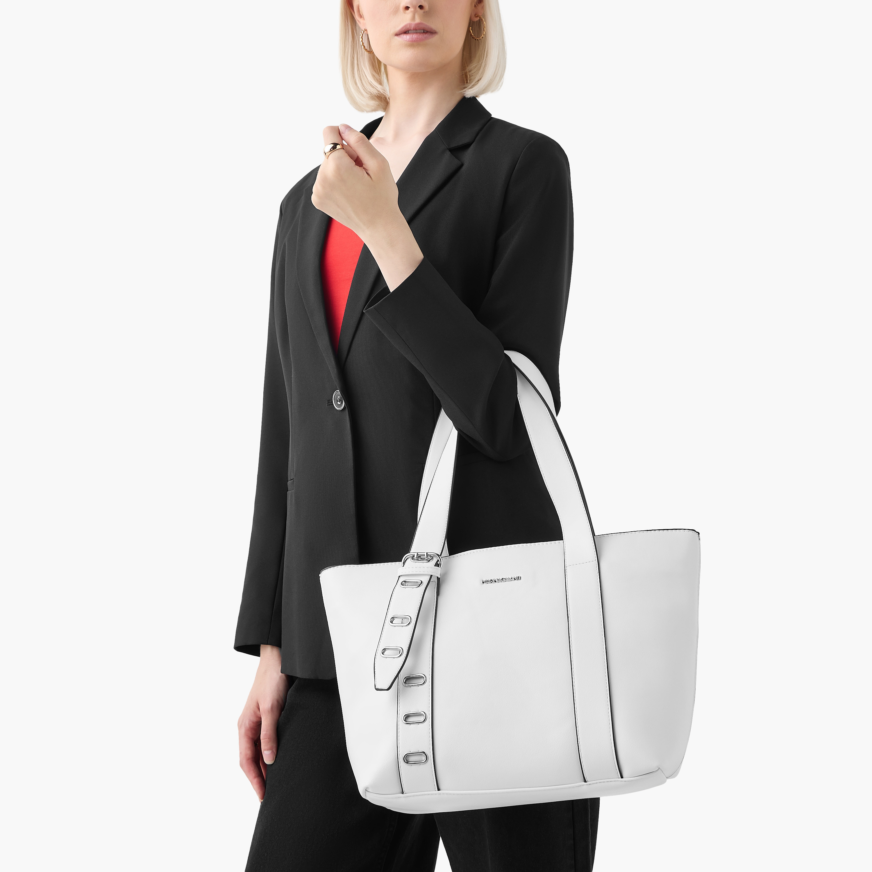 شنطة توتي سادة بمقابض مزدوجة وإبزيم إغلاق من مارينا جالانتي-women-bagsandwallets-handbags-image-3