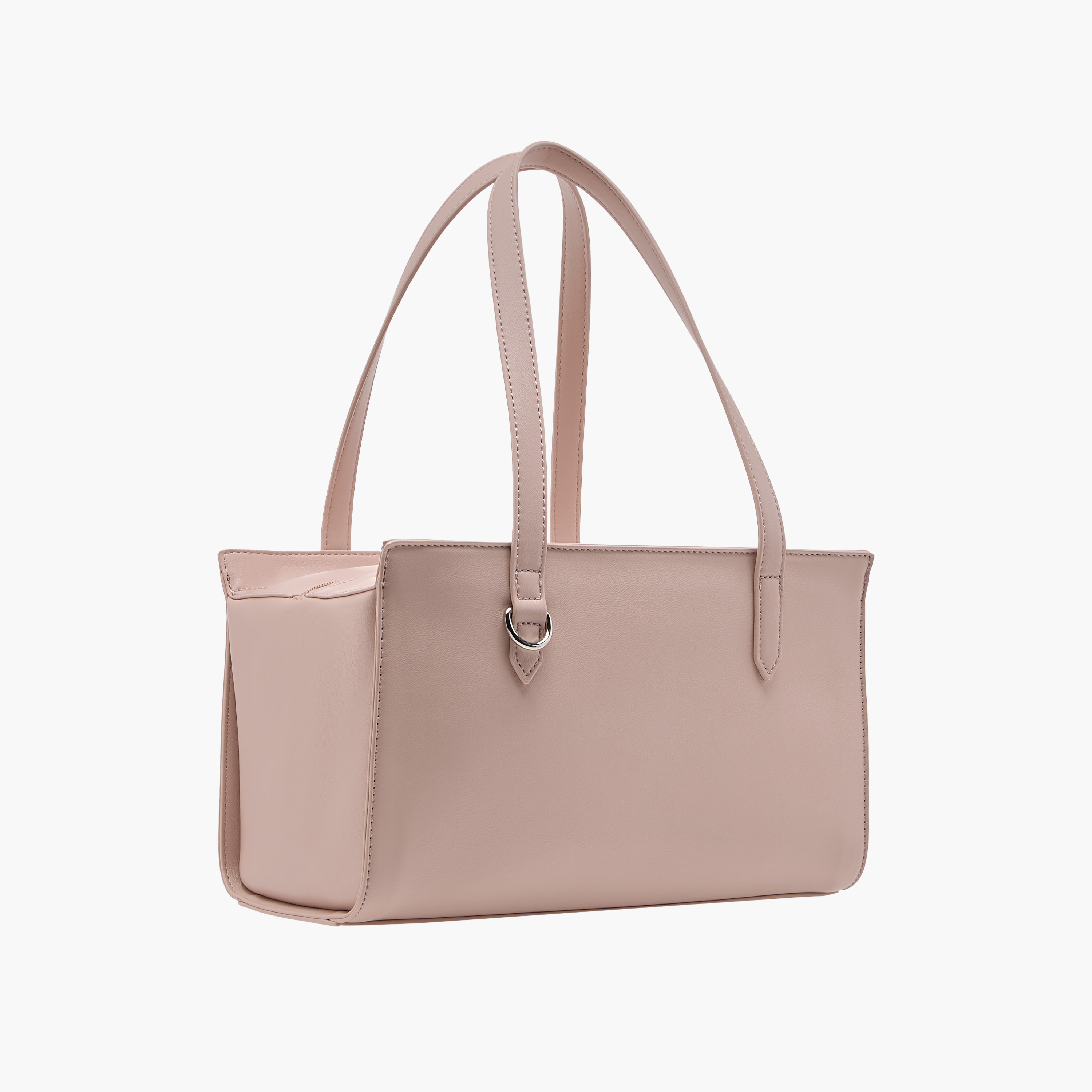 شنطة توتي سادة بسحاب إغلاق وحزام قابل للفصل من مارينا جالانتي-women-bagsandwallets-handbags-image-4