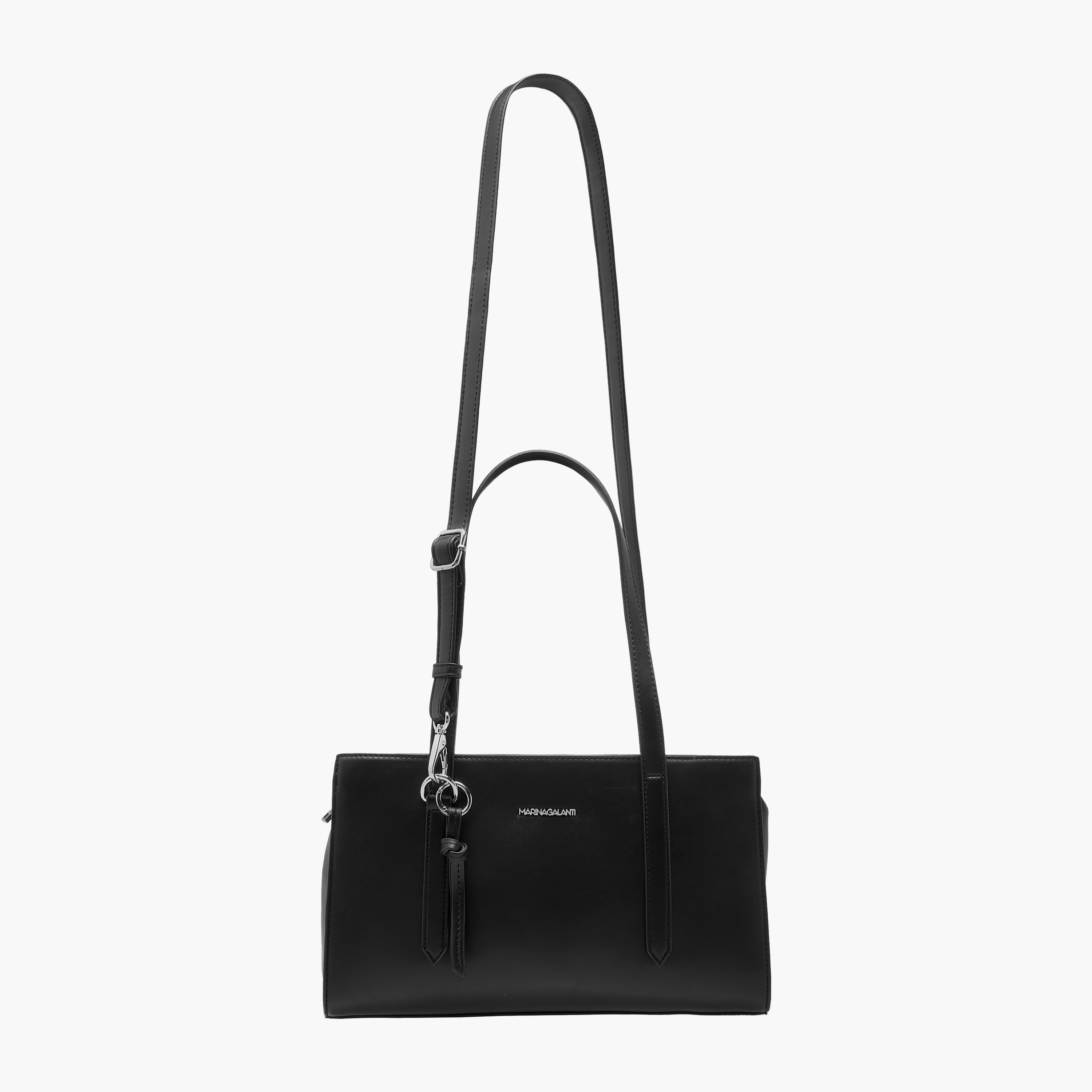 Marina Galanti Solid Tote Bag with Detachable Strap and Zip Closure-women-bagsandwallets-handbags-image-11