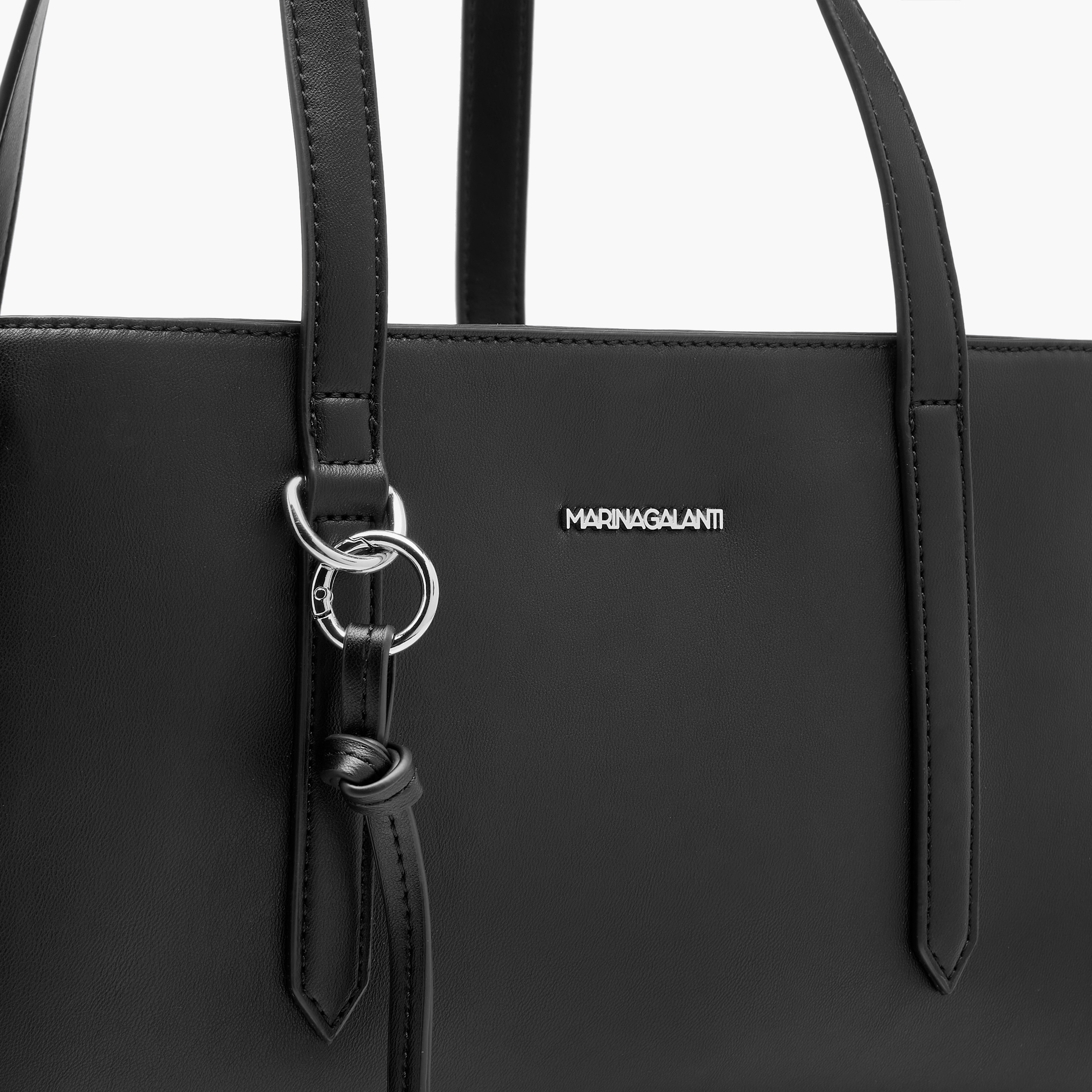 Marina Galanti Solid Tote Bag with Detachable Strap and Zip Closure-women-bagsandwallets-handbags-image-13