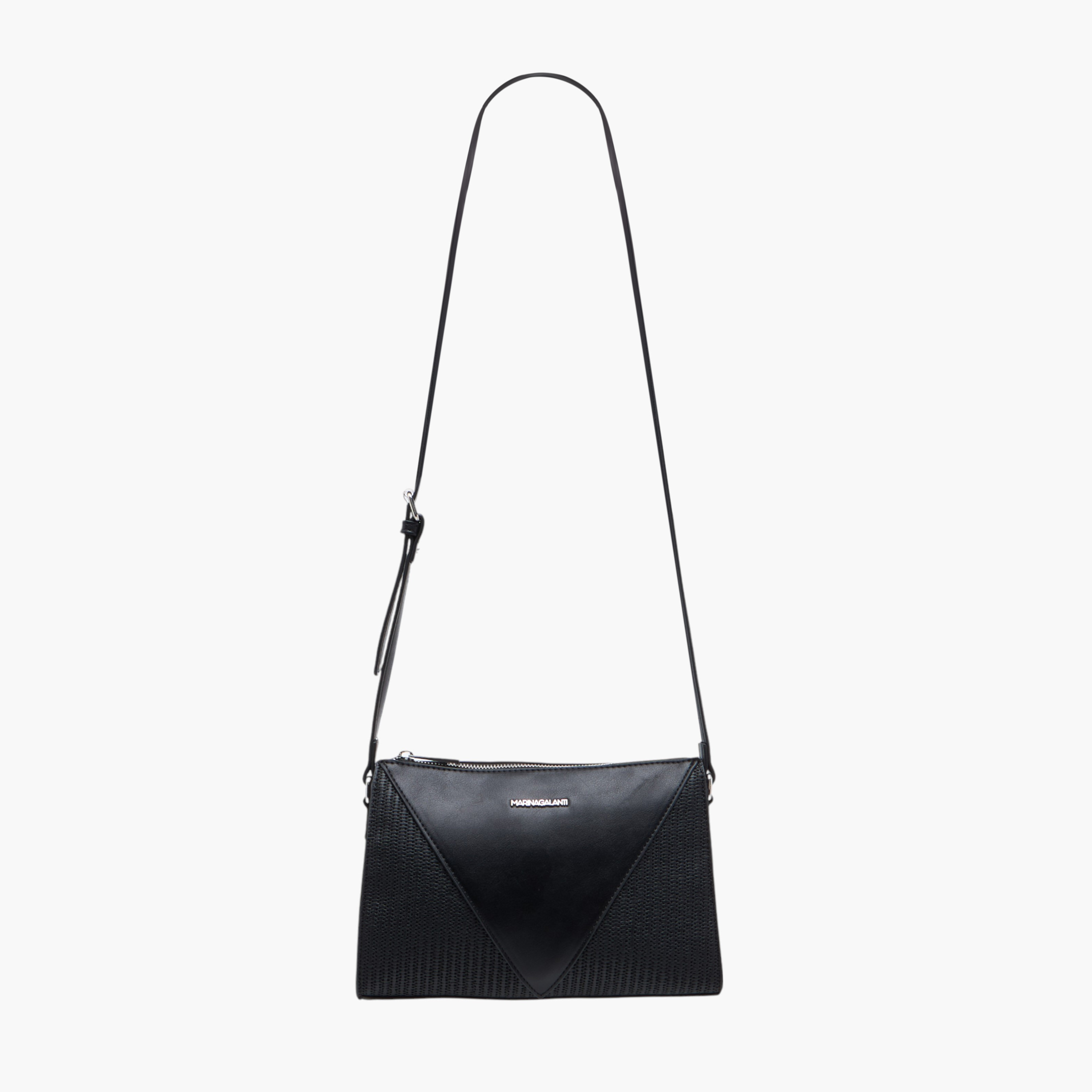 Marina Galanti Textured Crossbody Bag with Adjustable Strap and Zip Closure-women-bagsandwallets-handbags-image-3