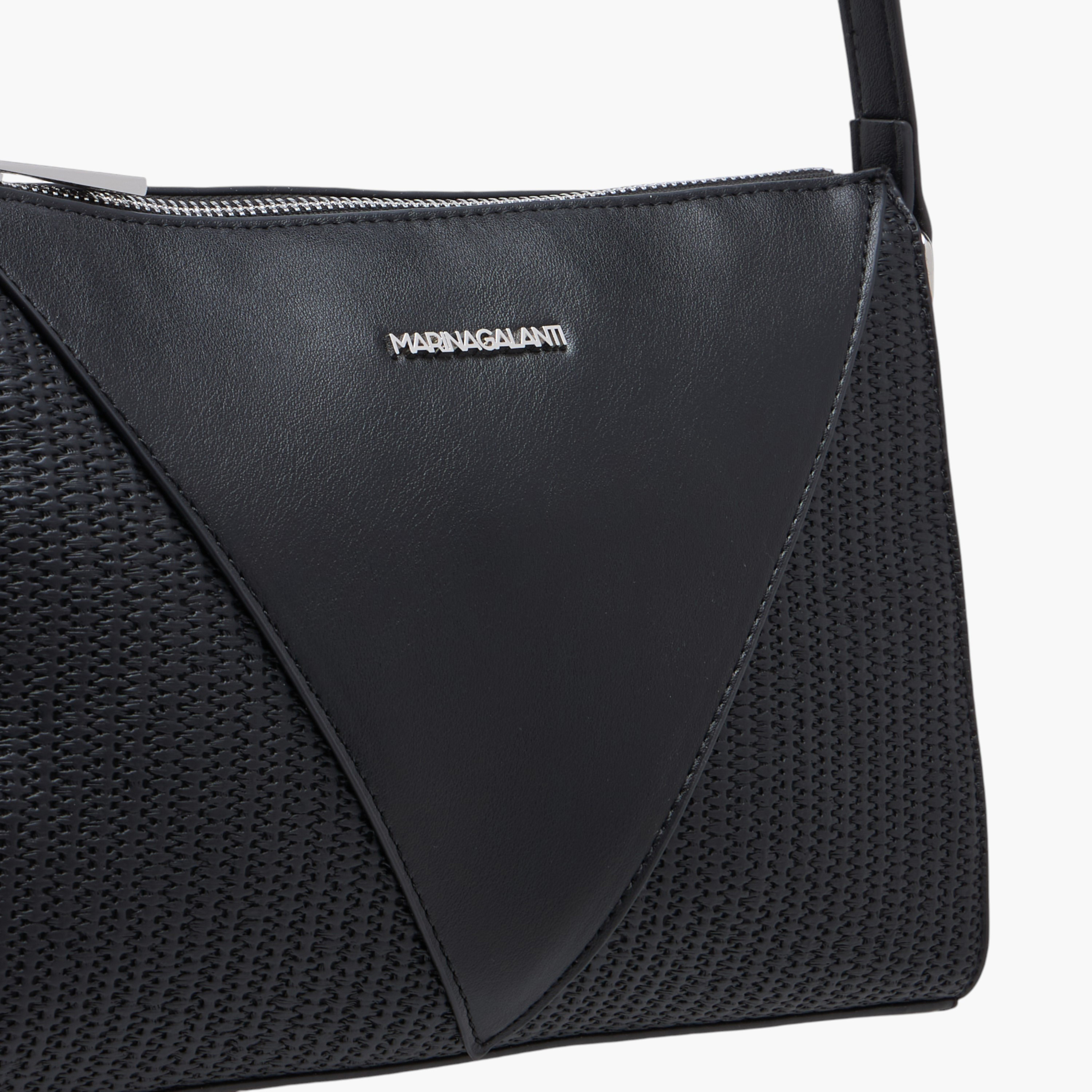 Marina Galanti Textured Crossbody Bag with Adjustable Strap and Zip Closure-women-bagsandwallets-handbags-image-5