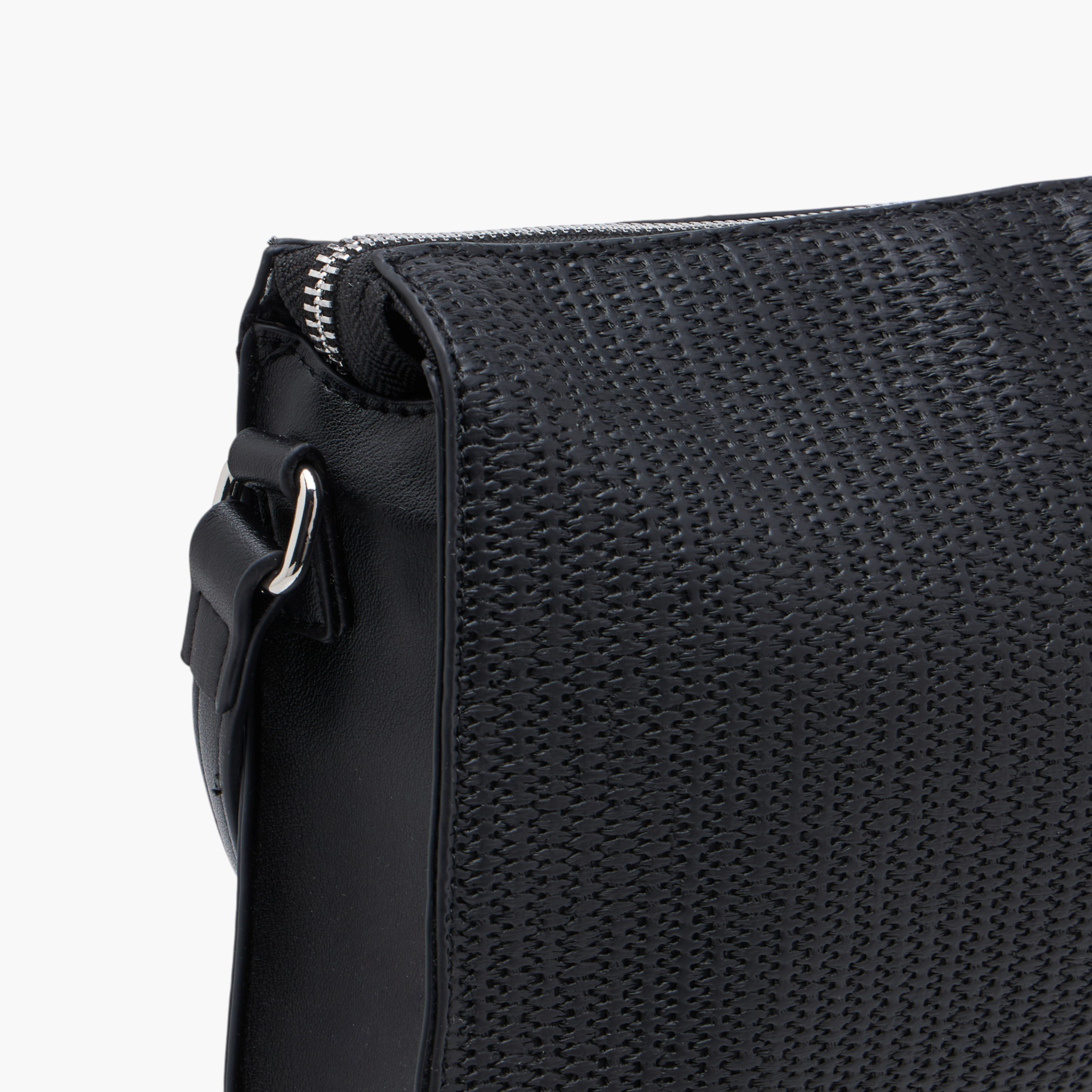 Marina Galanti Textured Crossbody Bag with Adjustable Strap and Zip Closure-women-bagsandwallets-handbags-image-6