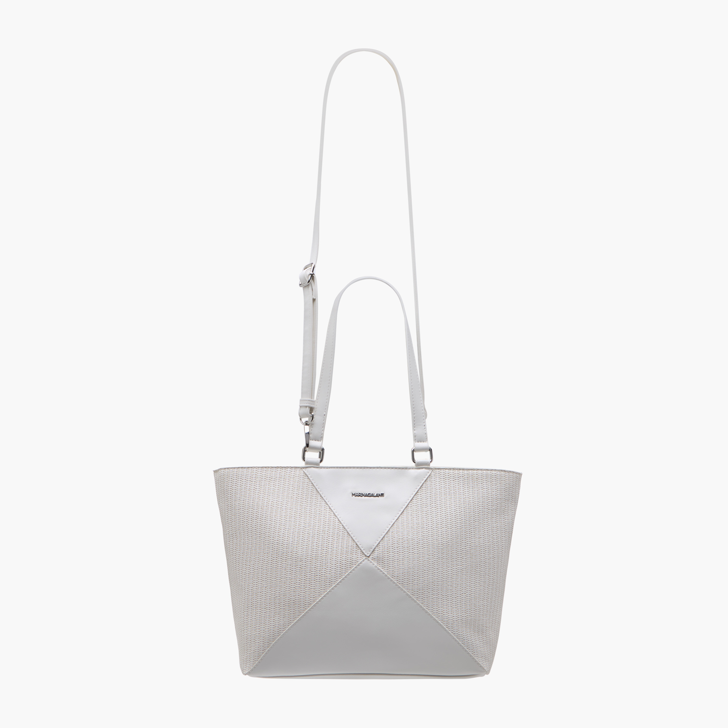شنطة توتي بارزة الملمس بسحاب إغلاق ومقابض مزدوجة من مارينا جالانتي-women-bagsandwallets-handbags-image-3