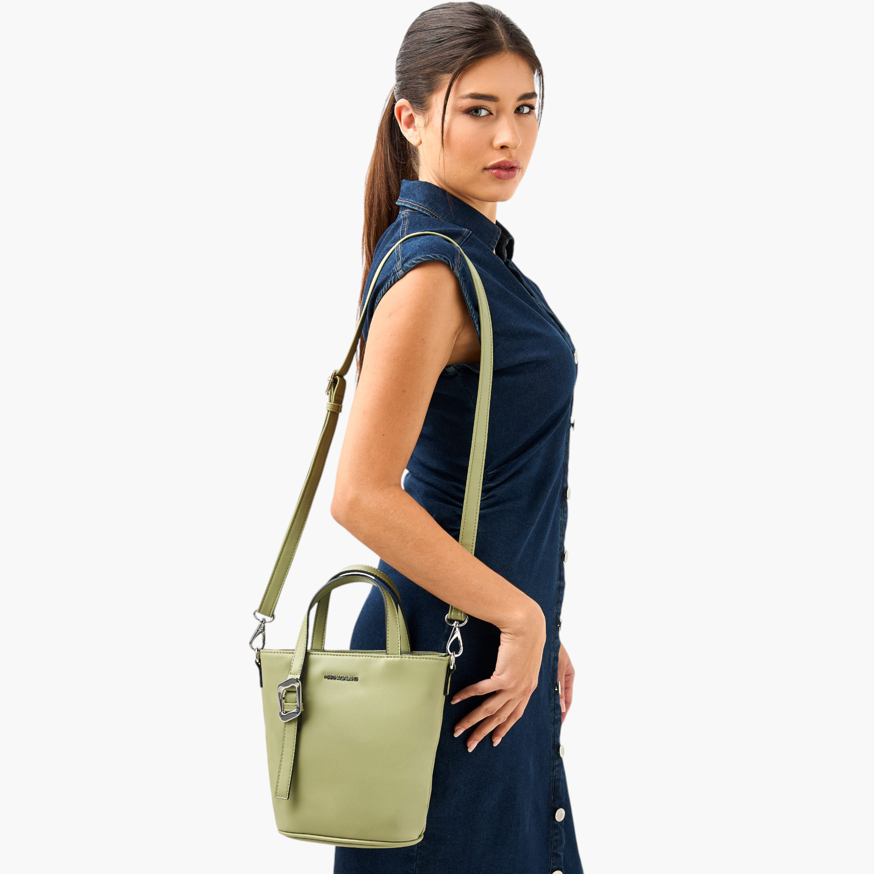 شنطة كروس بودي سادة بحزام قابل للفصل وسحاب إغلاق من مارينا جالانتي-women-bagsandwallets-handbags-image-2