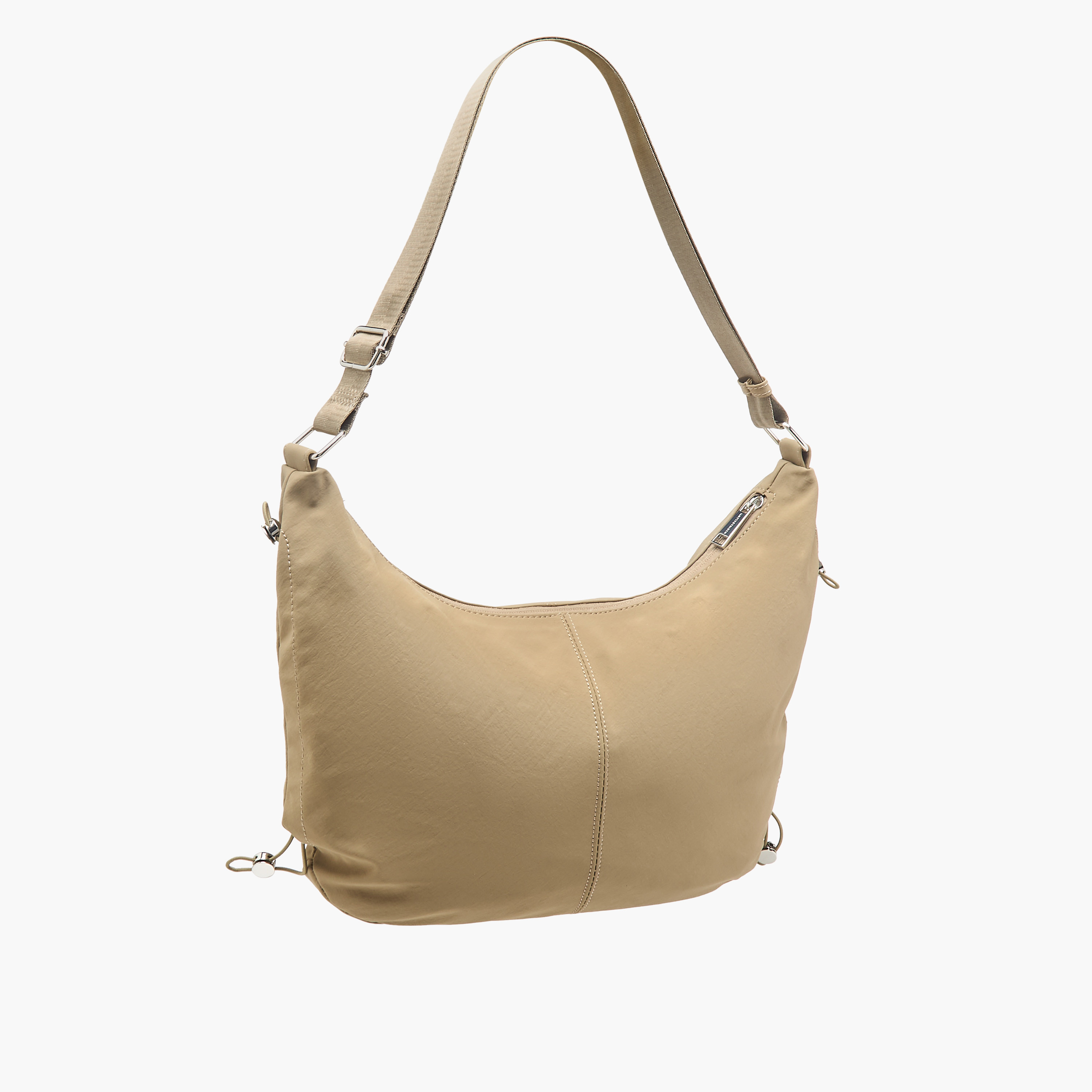 Marina Galanti Solid Crossbody Bag with Zip Closure and Detachable Strap-women-bagsandwallets-handbags-image-4