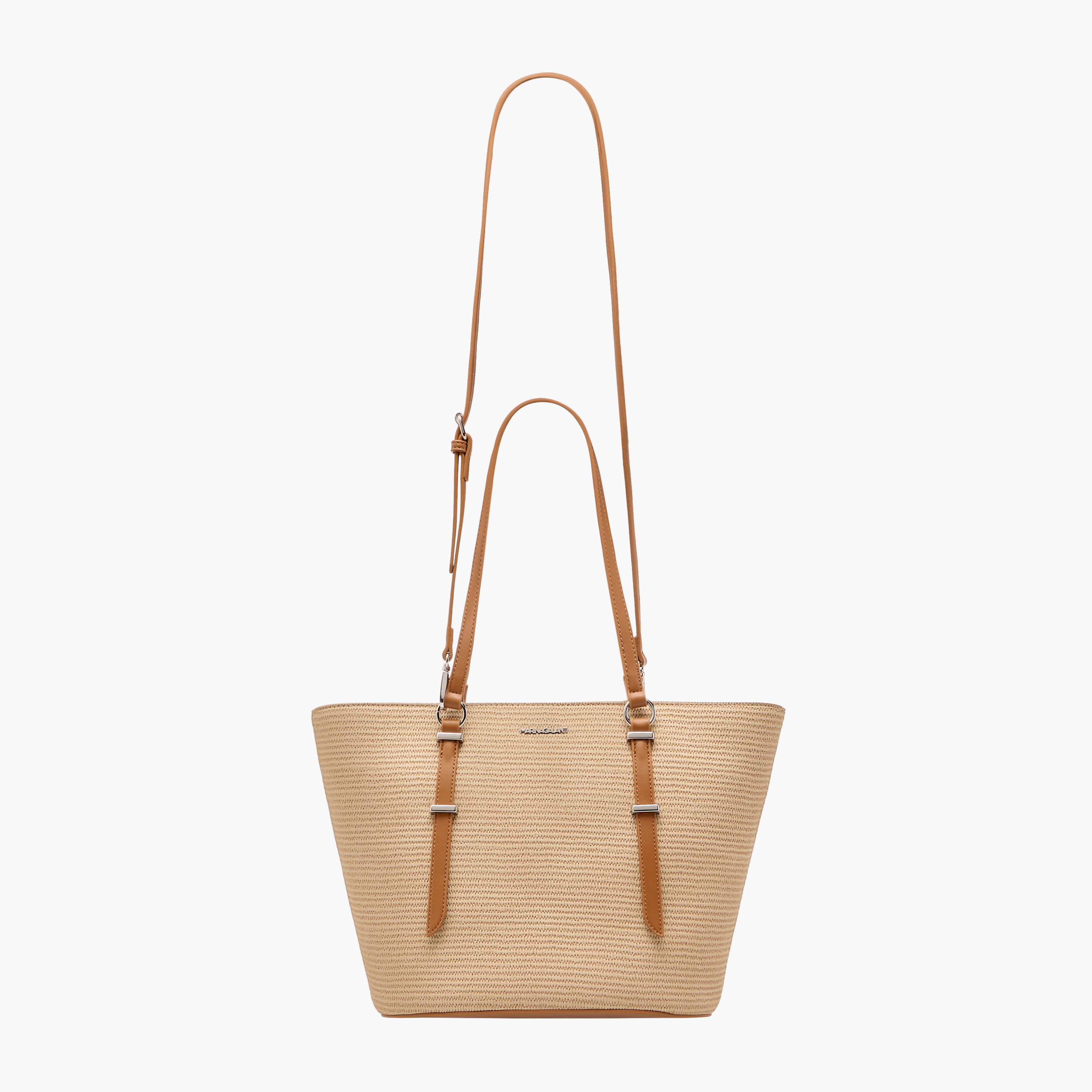 Marina Galanti Textured Tote Bag with Double Handles and Zip Closure-women-bagsandwallets-handbags-image-13
