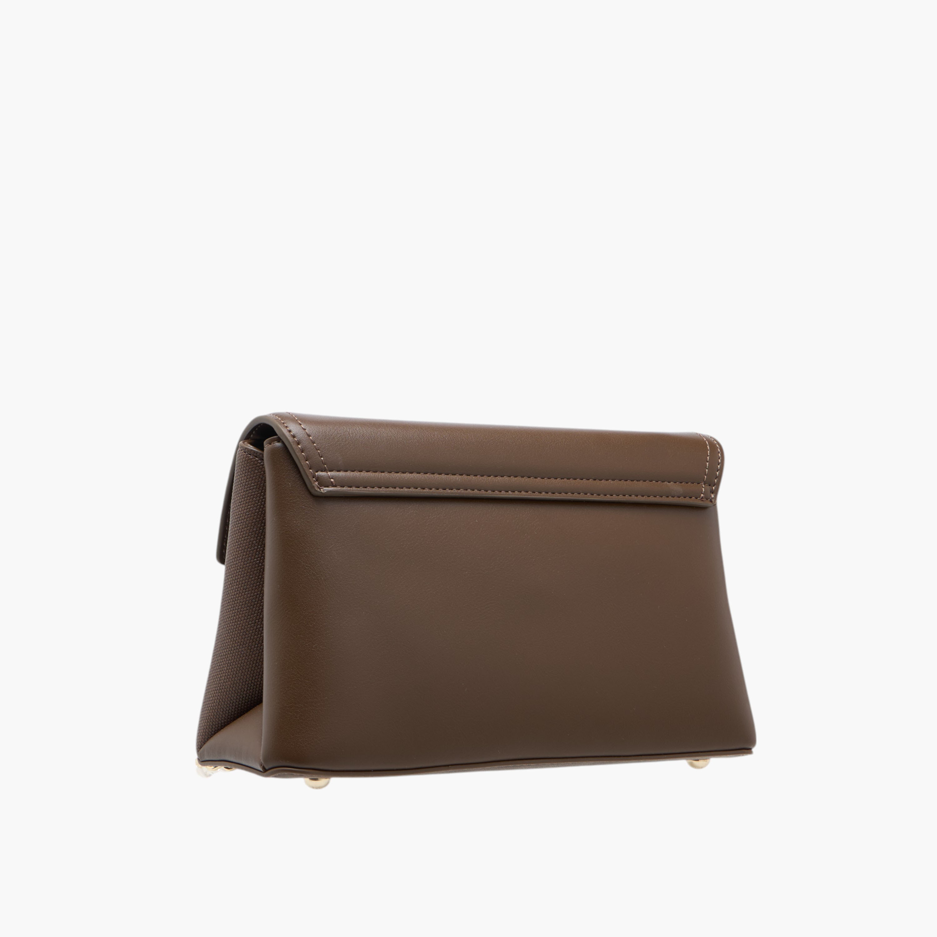 شنطة كروس بودي سادة بحزام سلسلة ومحفظة بسحاب إغلاق دائري من مارينا جالانتي-women-bagsandwallets-handbags-image-4