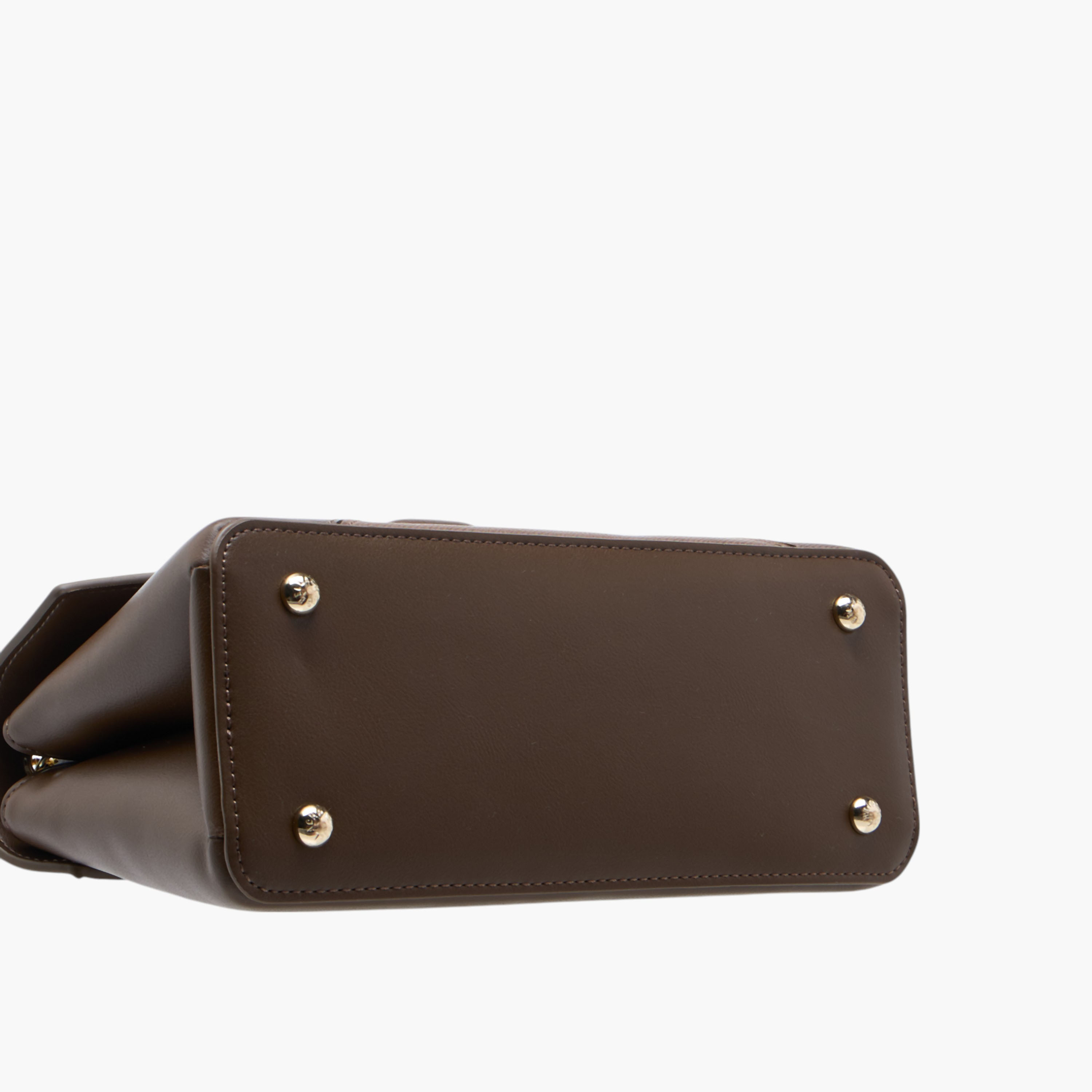 شنطة كروس بودي سادة بحزام سلسلة ومحفظة بسحاب إغلاق دائري من مارينا جالانتي-women-bagsandwallets-handbags-image-9