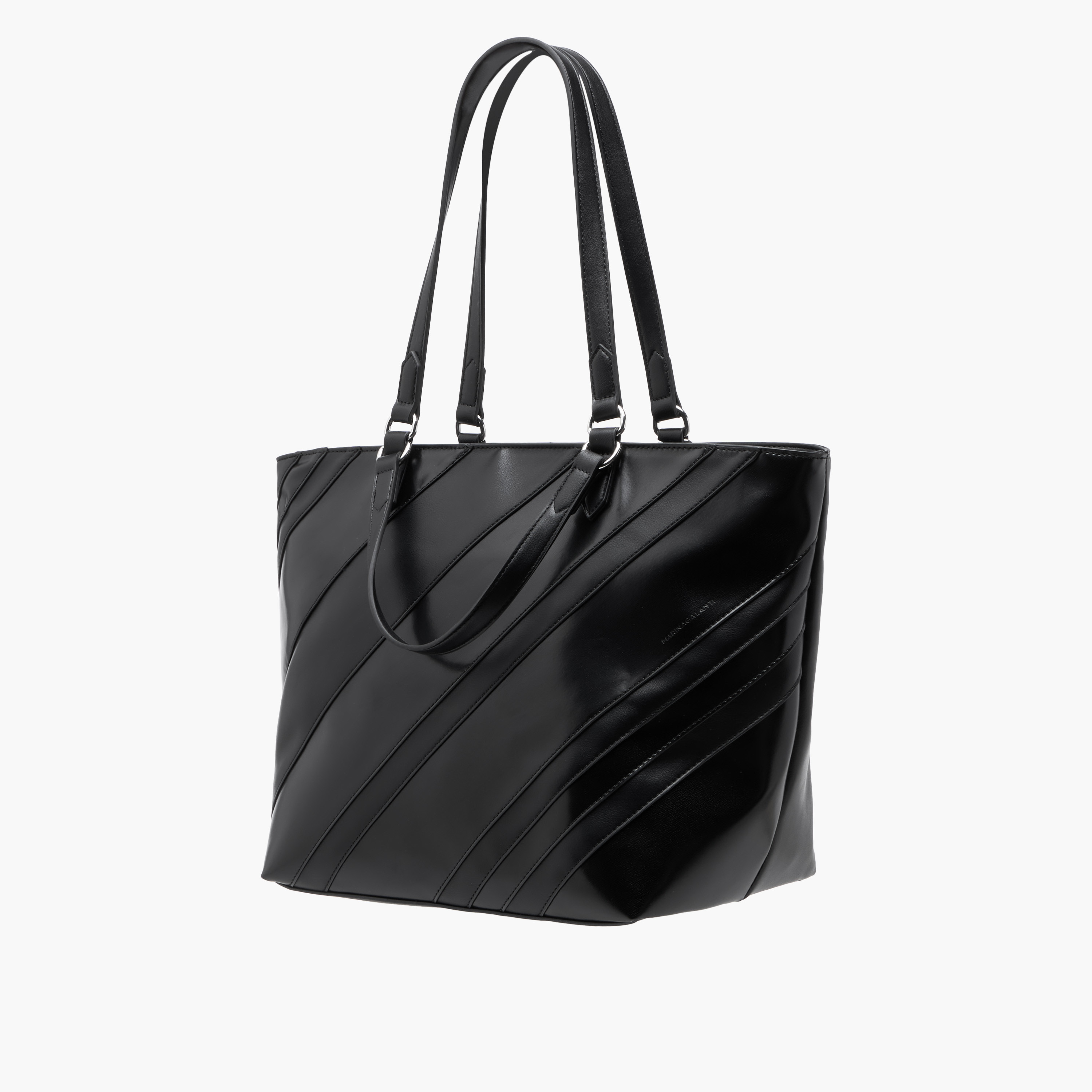 شنطة توتي بارزة الملمس بسحاب إغلاق ومقابض مزدوجة من مارينا جالانتي-women-bagsandwallets-handbags-image-3