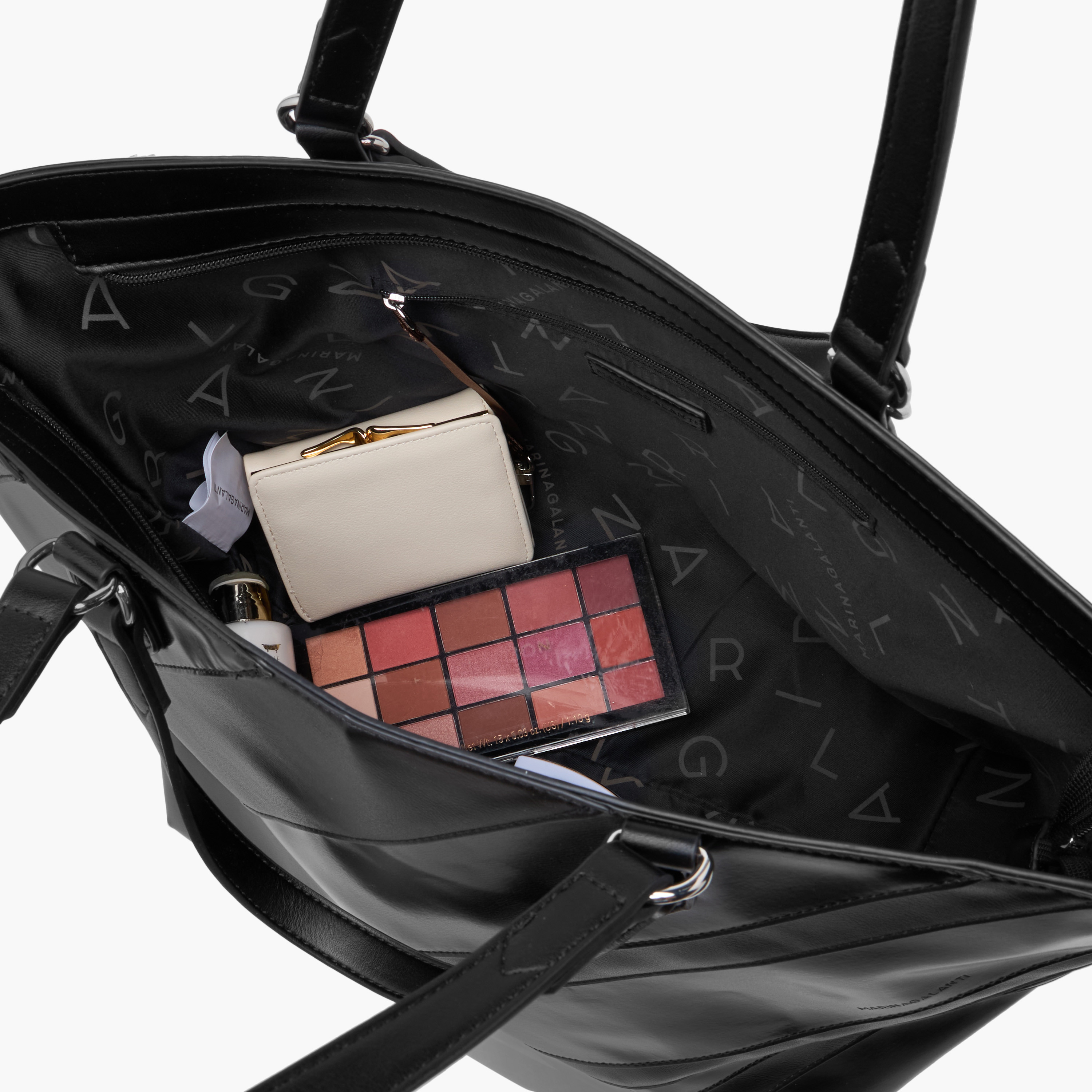 شنطة توتي بارزة الملمس بسحاب إغلاق ومقابض مزدوجة من مارينا جالانتي-women-bagsandwallets-handbags-image-8