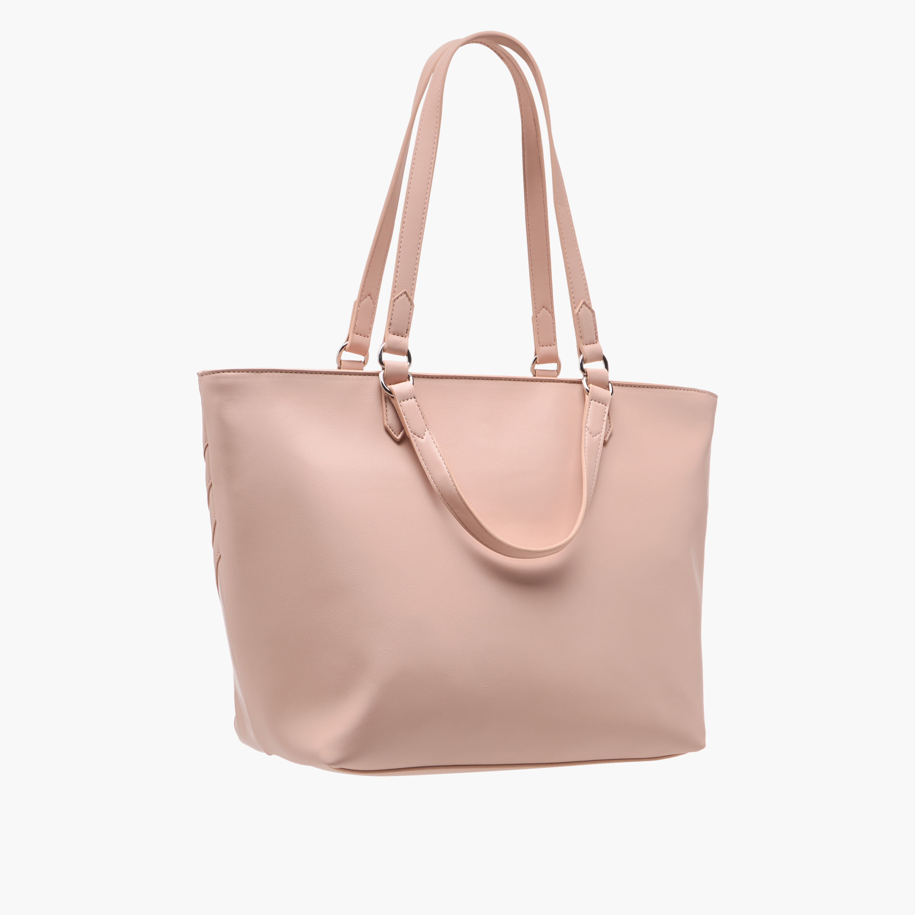 شنطة توتي بارزة الملمس بسحاب إغلاق ومقابض مزدوجة من مارينا جالانتي-women-bagsandwallets-handbags-image-12