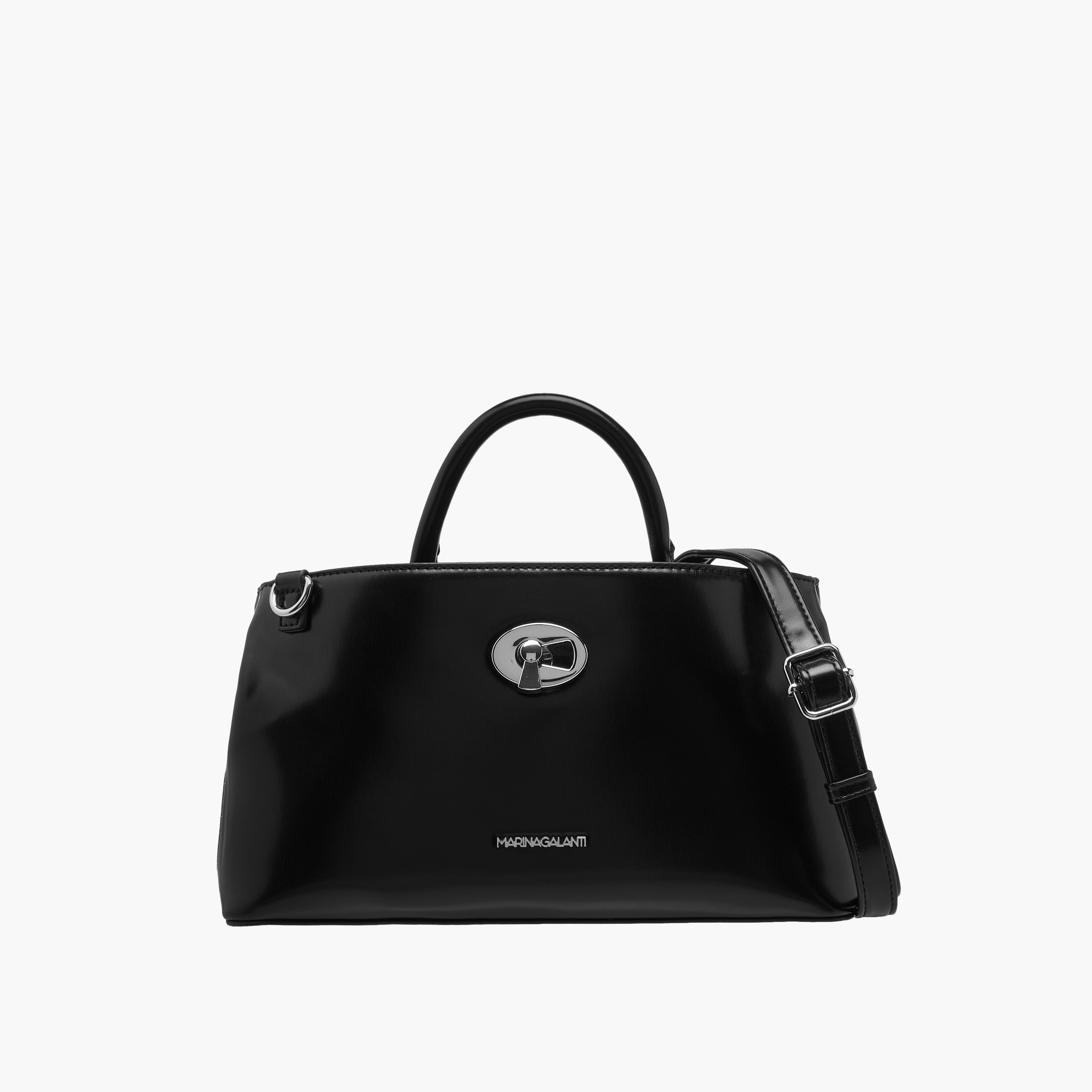 شنطة كتف سادة بمقبض وقفل إغلاق من مارينا جالانتي-women-bagsandwallets-handbags-image-10