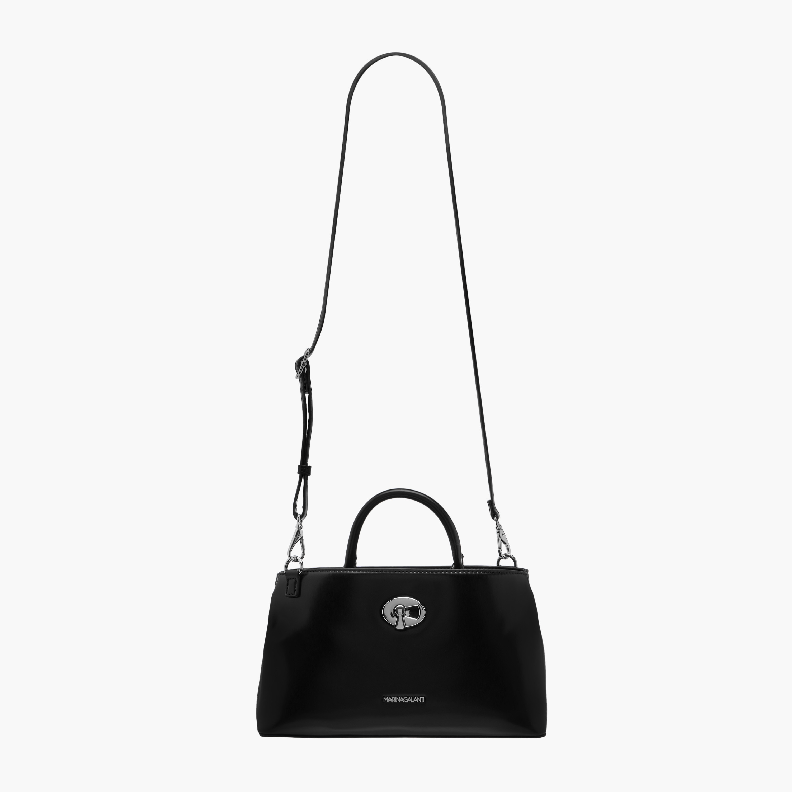 شنطة كتف سادة بمقبض وقفل إغلاق من مارينا جالانتي-women-bagsandwallets-handbags-image-12