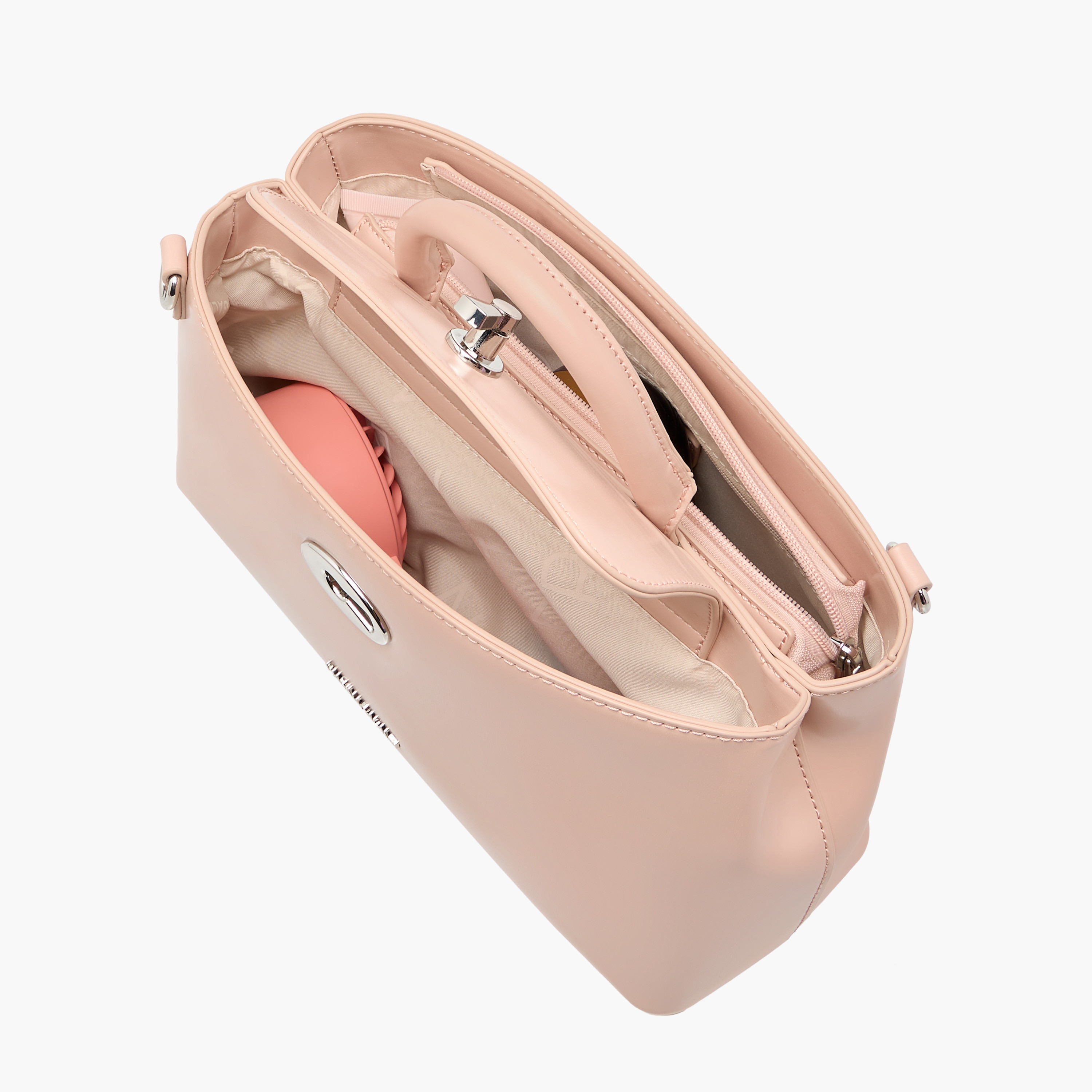 شنطة كتف سادة بمقبض وقفل إغلاق من مارينا جالانتي-women-bagsandwallets-handbags-image-27
