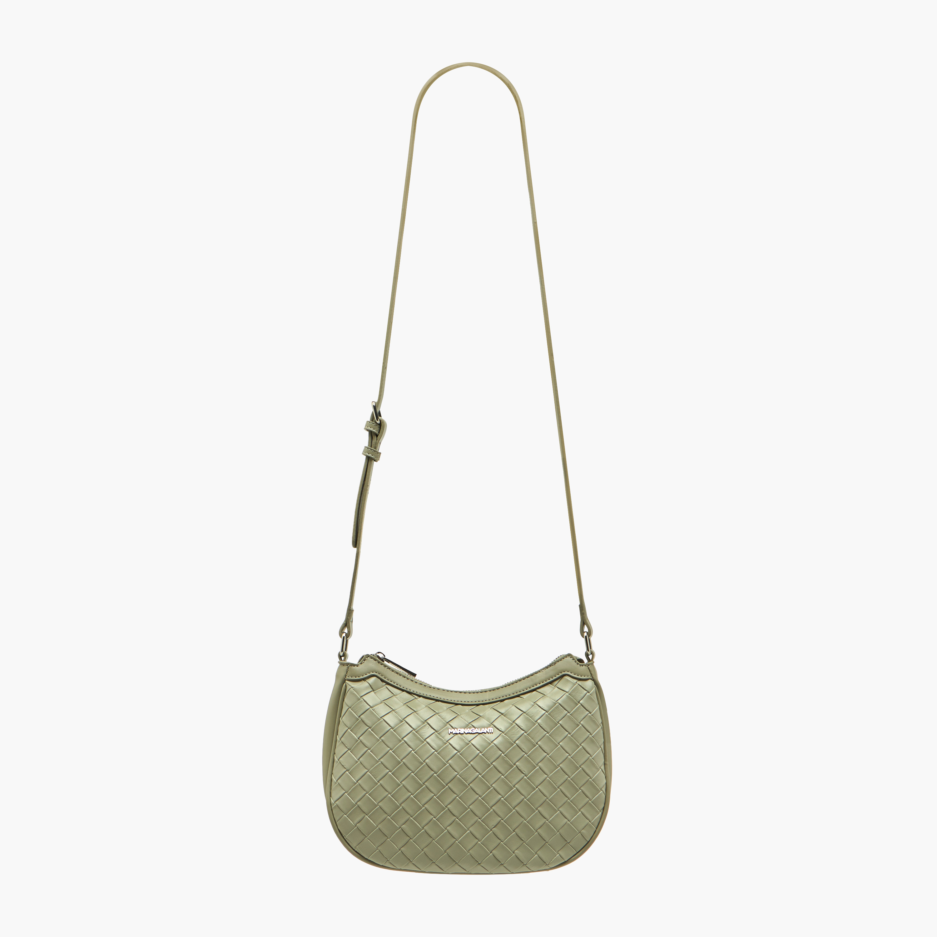 شنطة كروس بودي بارزة الملمس بحزام قابل للتعديل وسحاب إغلاق من مارينا جالانتي-women-bagsandwallets-handbags-image-3