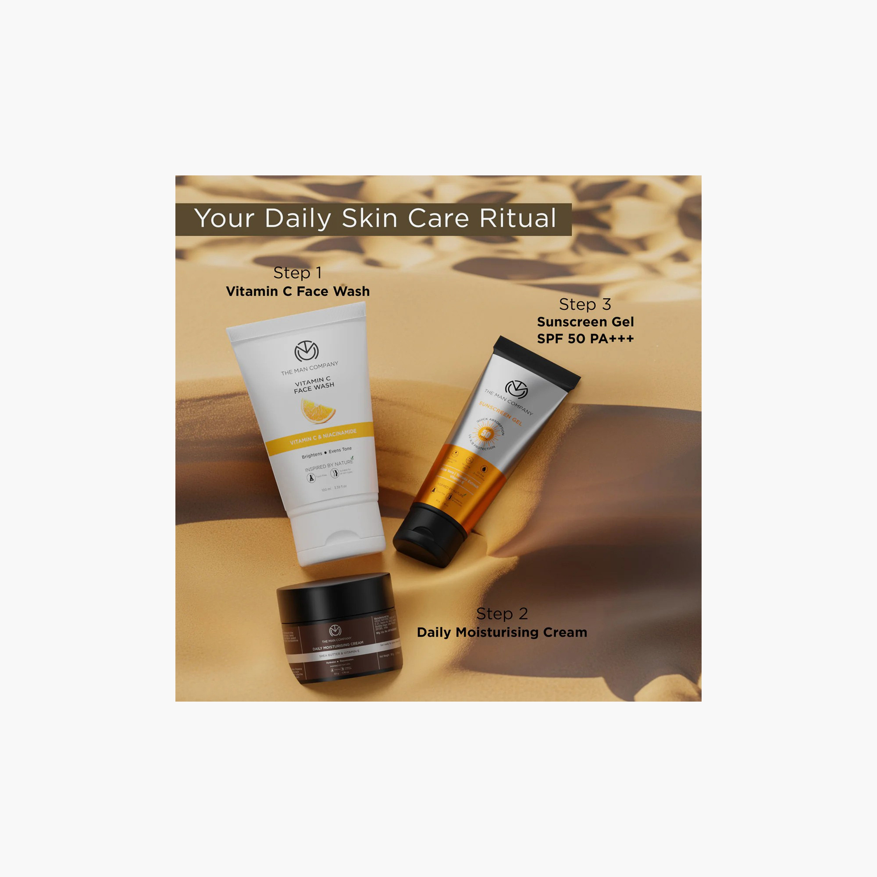 The Man Company Oil-Free Sunscreen Gel SPF 50 for Men, 50gm, Aloe Vera & Vitamin E-beautyandpersonalcare-mens-skincare-image-5