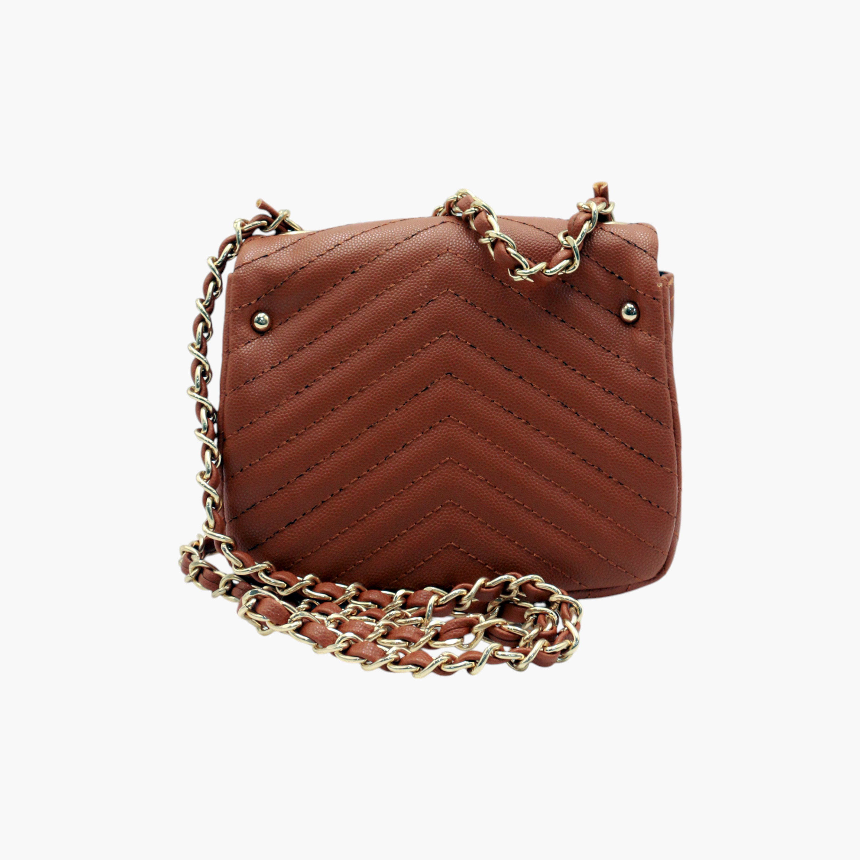 شنطة كروس بودي بارزة الملمس بحزام سلسلة وقفل إغلاق من ستيل 19-women-bagsandwallets-handbags-image-4
