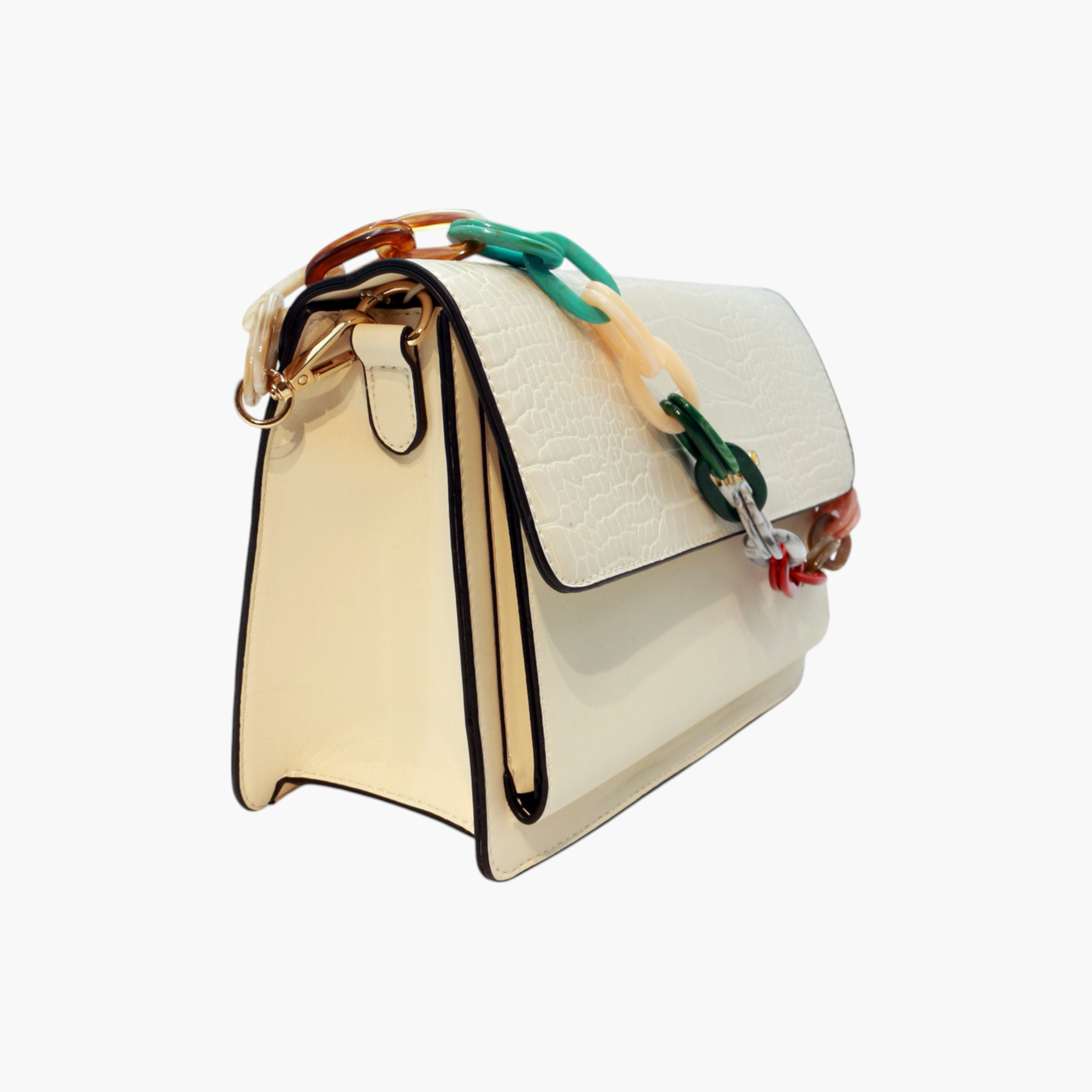 شنطة كروس بودي بارزة الملمس بزر إغلاق وحزام سلسلة من ستيل 19-women-bagsandwallets-handbags-image-3