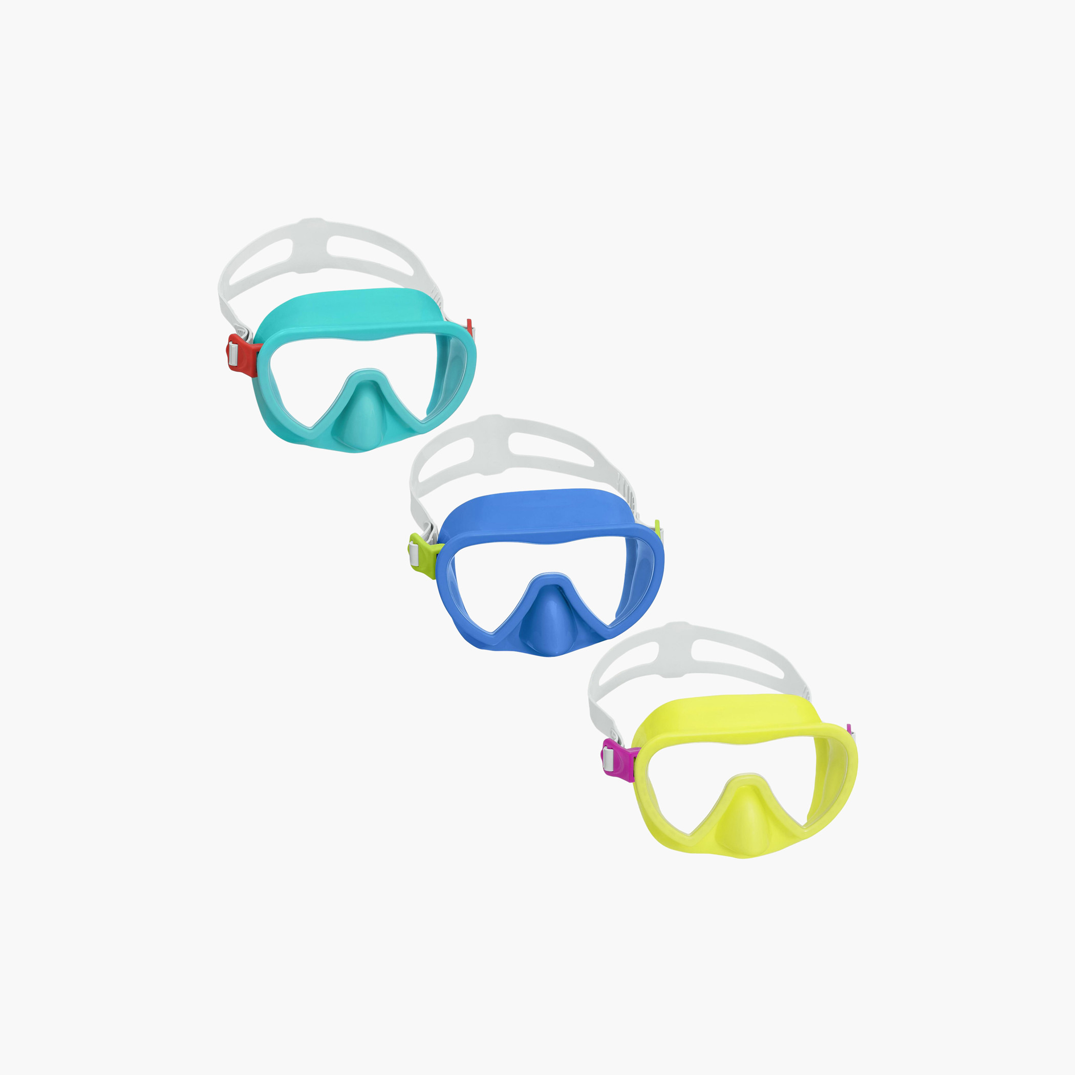 Bestway Crusader Essential Swimming Goggles - Set of 3-girls-clothing-swimwear-image-1