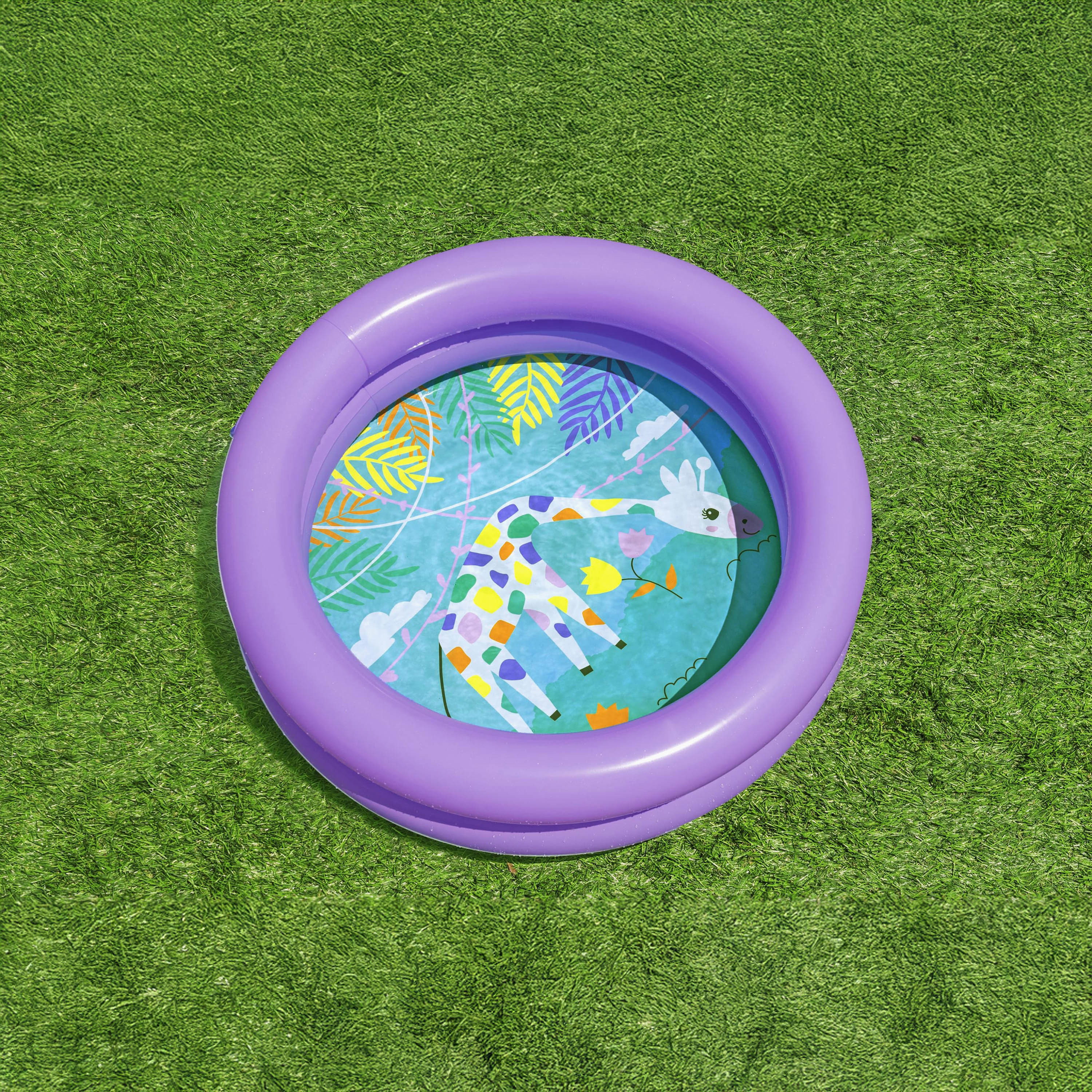 Bestway Assorted Double Ring Inflatable Kiddie Pool - 61x15 cm-toys-outdoor-poolandbeach-pools-image-10