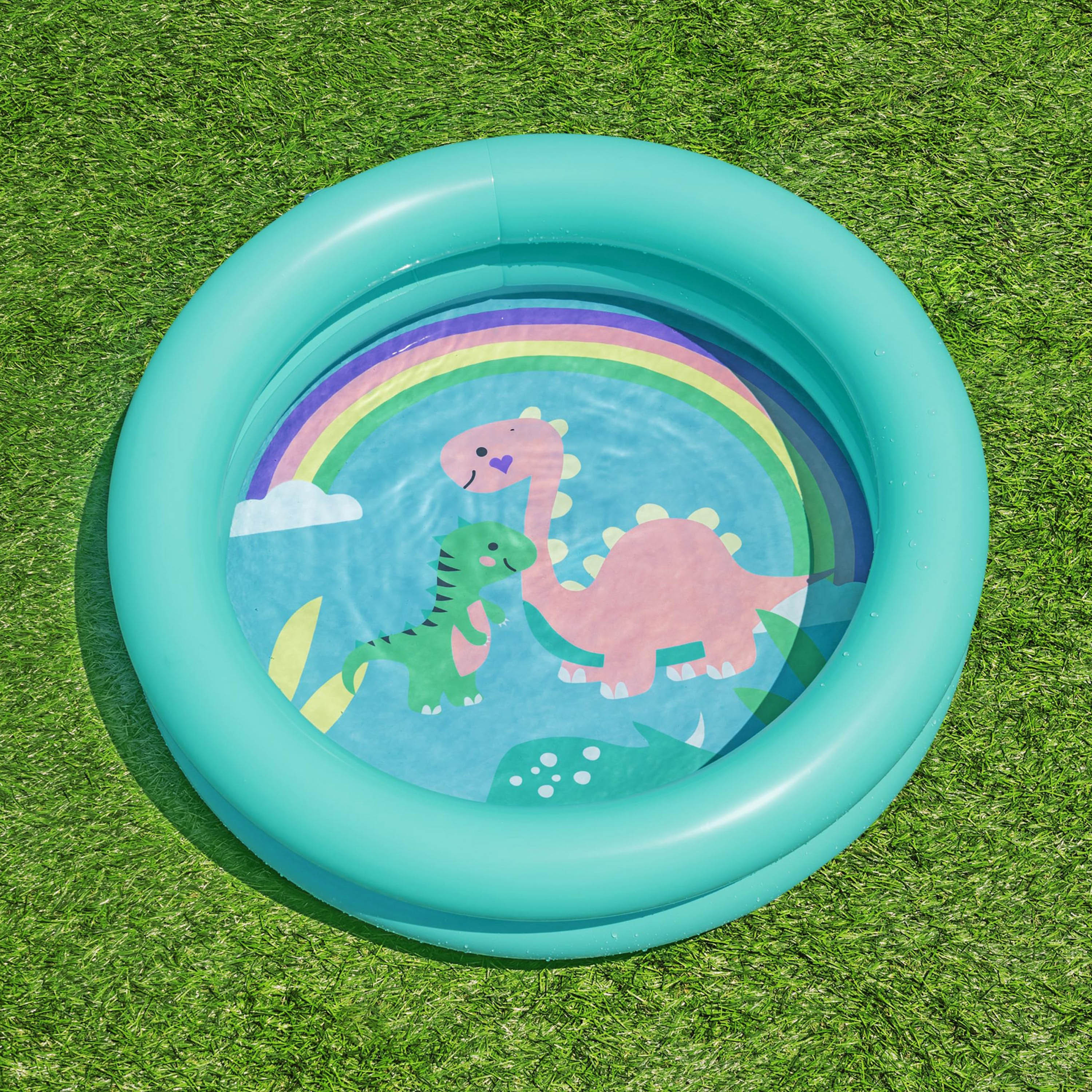 Bestway Assorted Double Ring Inflatable Kiddie Pool - 61x15 cm-toys-outdoor-poolandbeach-pools-image-2