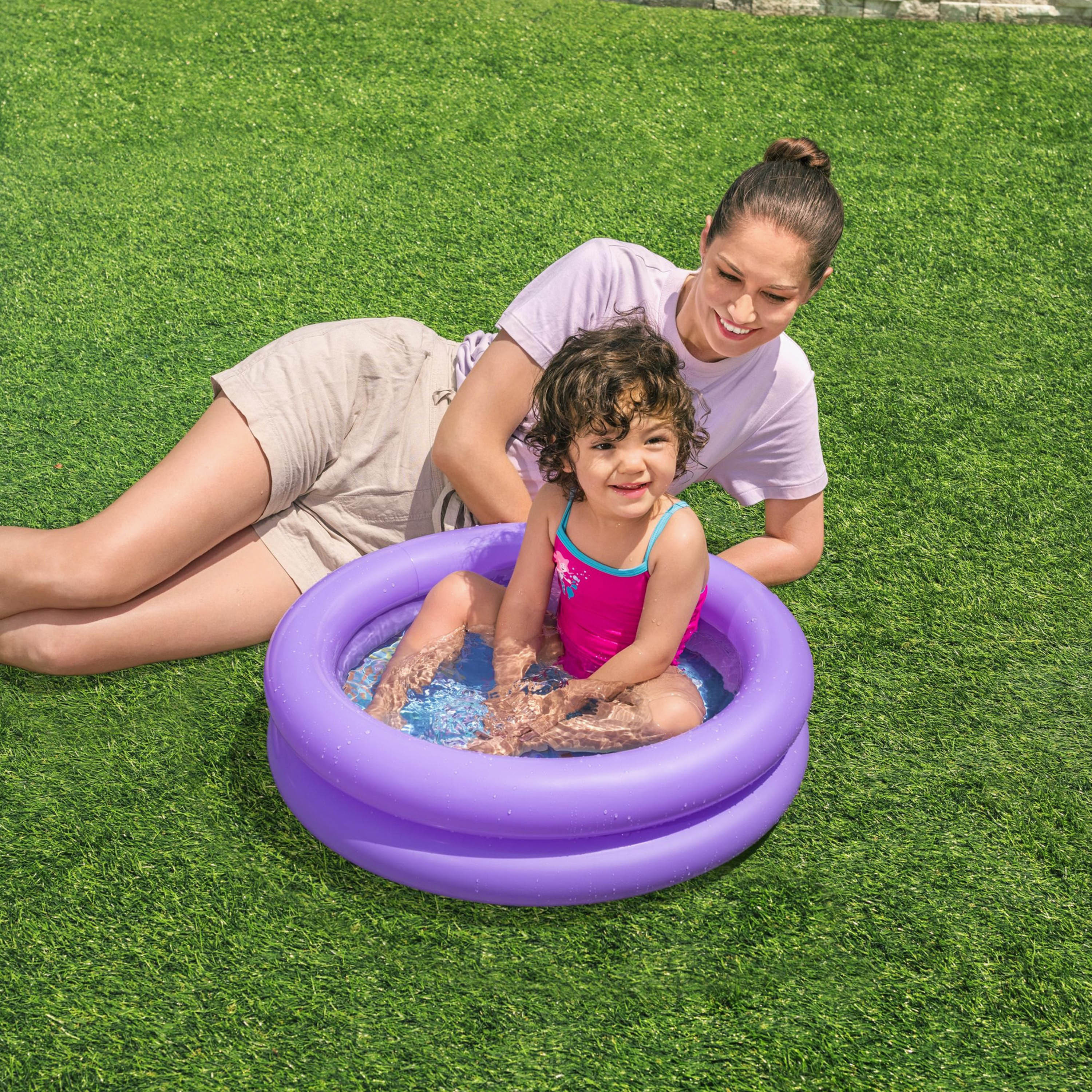 Bestway Assorted Double Ring Inflatable Kiddie Pool - 61x15 cm-toys-outdoor-poolandbeach-pools-image-7