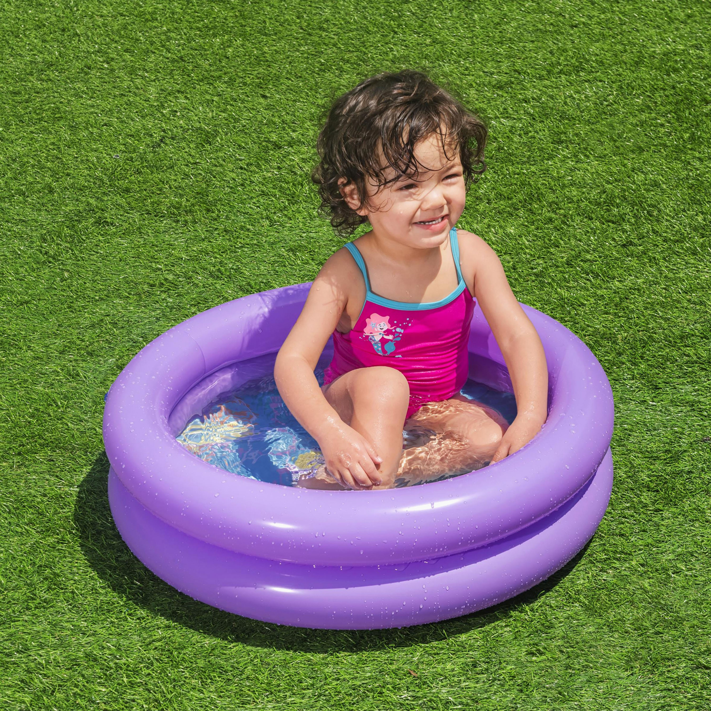 Bestway Assorted Double Ring Inflatable Kiddie Pool - 61x15 cm-toys-outdoor-poolandbeach-pools-image-9
