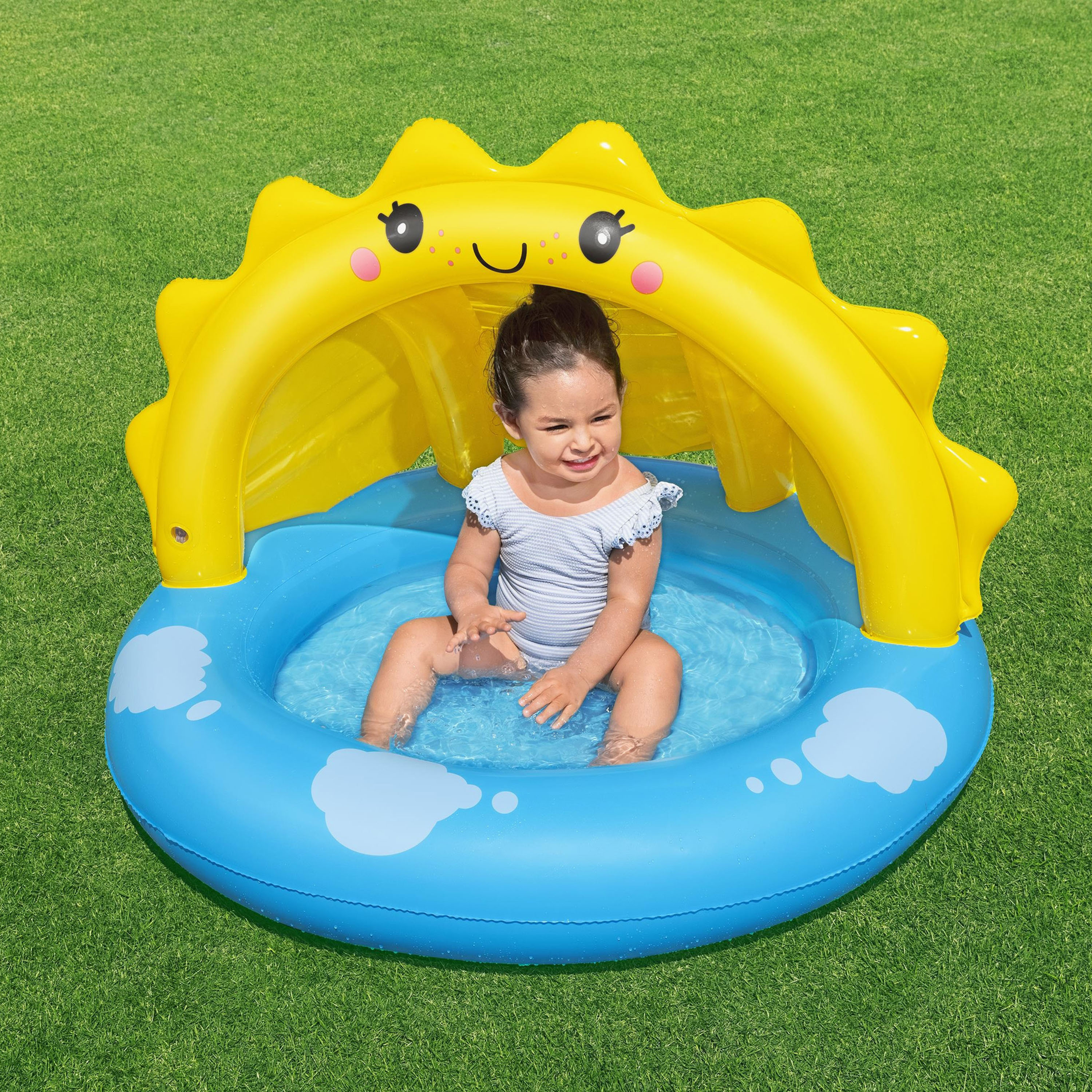 Bestway Sunny Days Shaded Inflatable Kiddie Pool - 101x97x71 cm-toys-outdoor-poolandbeach-pools-image-5