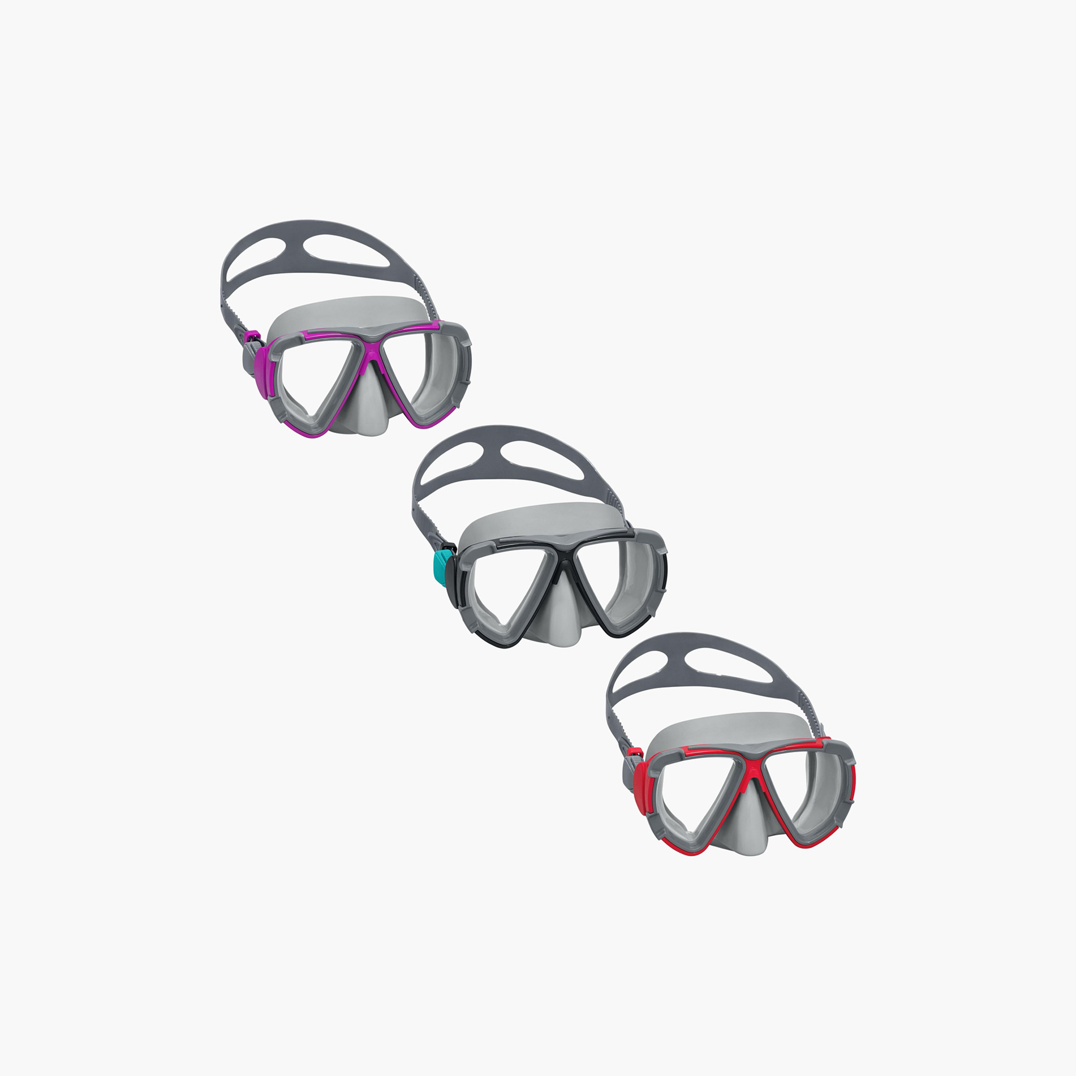 Bestway Dominator Swim Mask - Set of 3-girls-clothing-swimwear-image-1