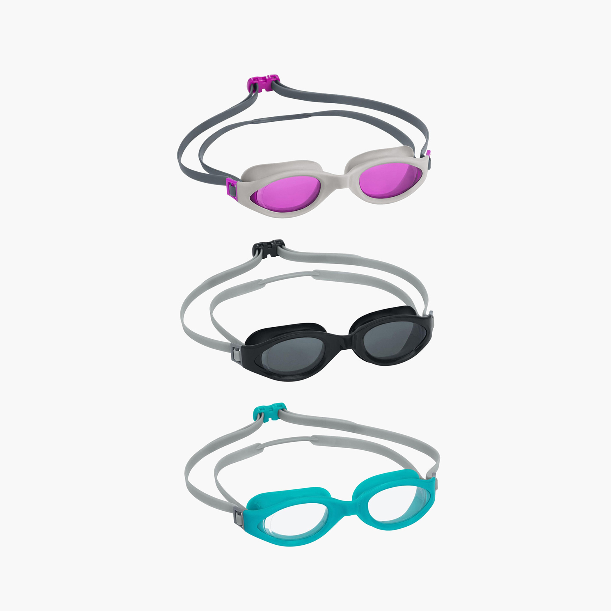 Bestway Accelera Swim Goggles - Set of 3-girls-clothing-swimwear-image-1
