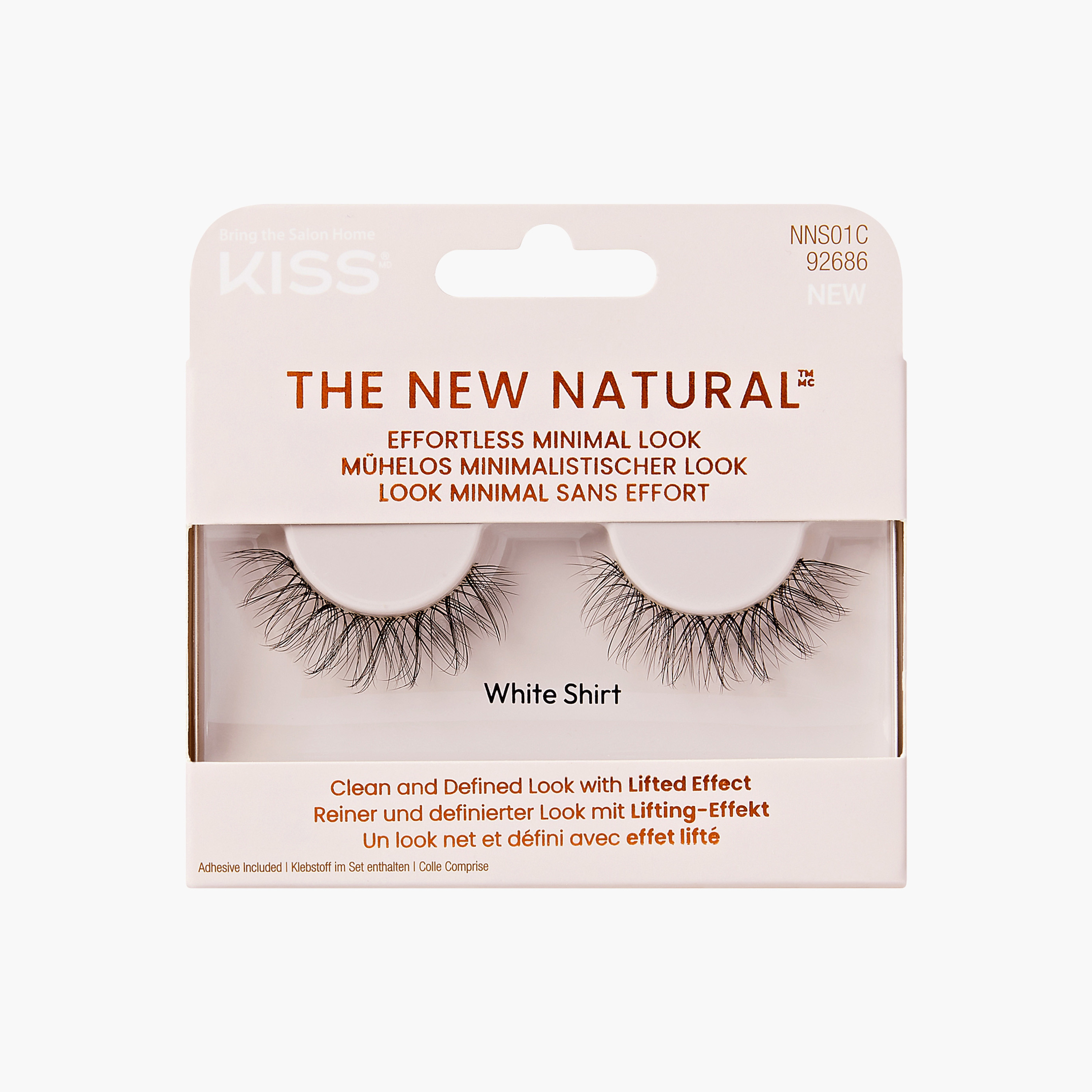 Kiss Cosmetics The New Natural Eye Lashes-beautyandpersonalcare-makeup-eyes-falselashes-image-1