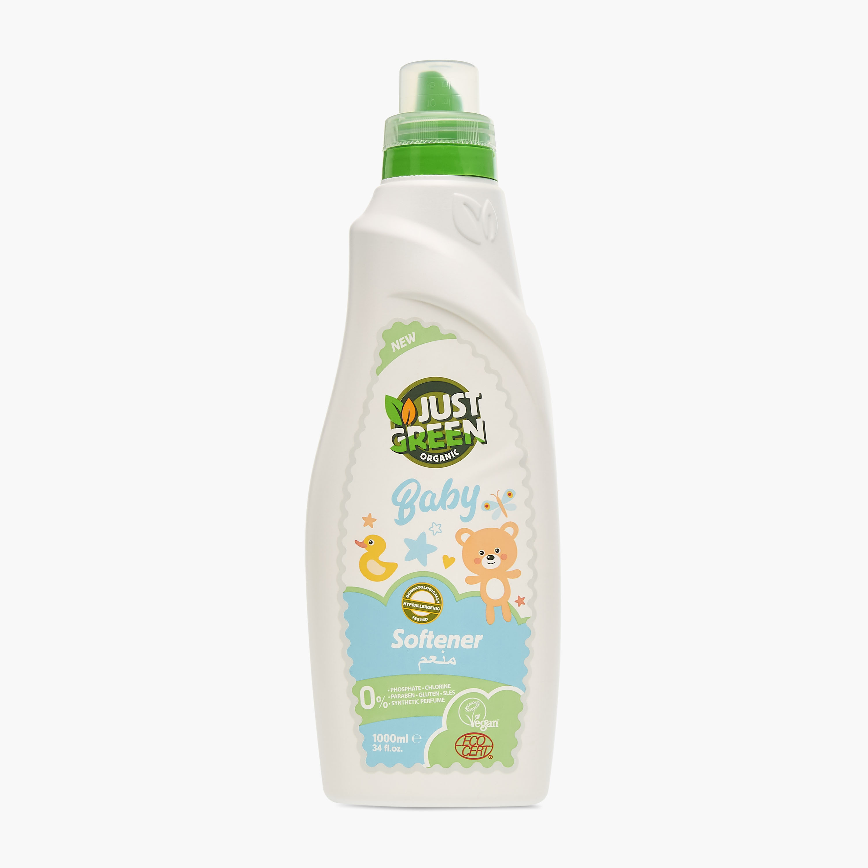 Just Green Organic Baby Laundry Softener - 1 L-baby-feeding-cleaningliquids-image-1