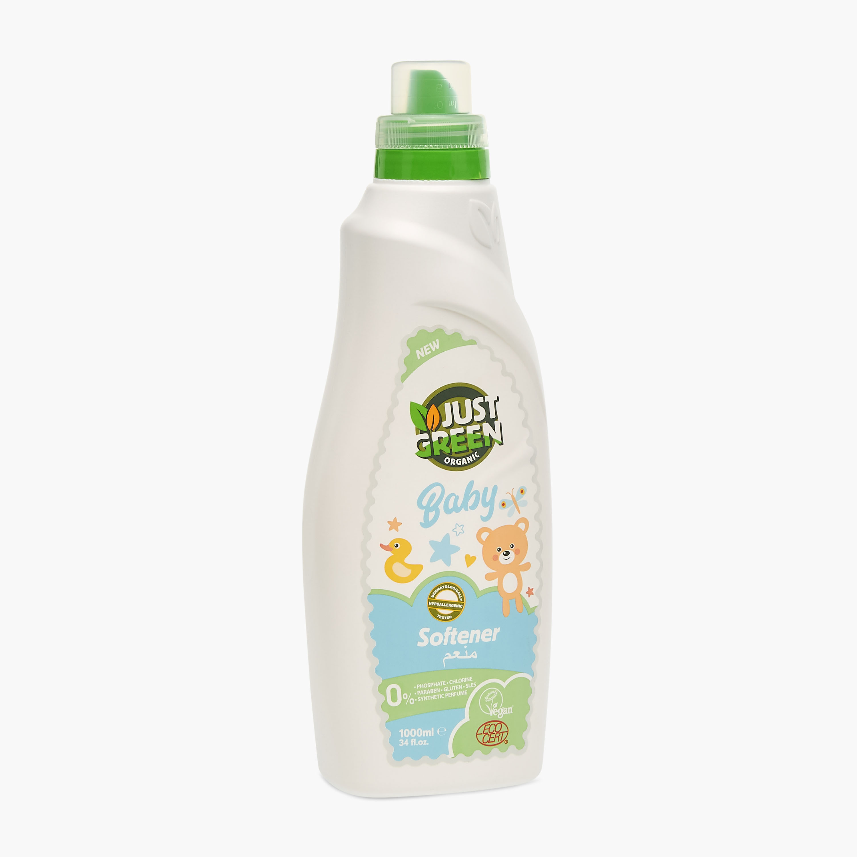 Just Green Organic Baby Laundry Softener - 1 L-baby-feeding-cleaningliquids-image-2