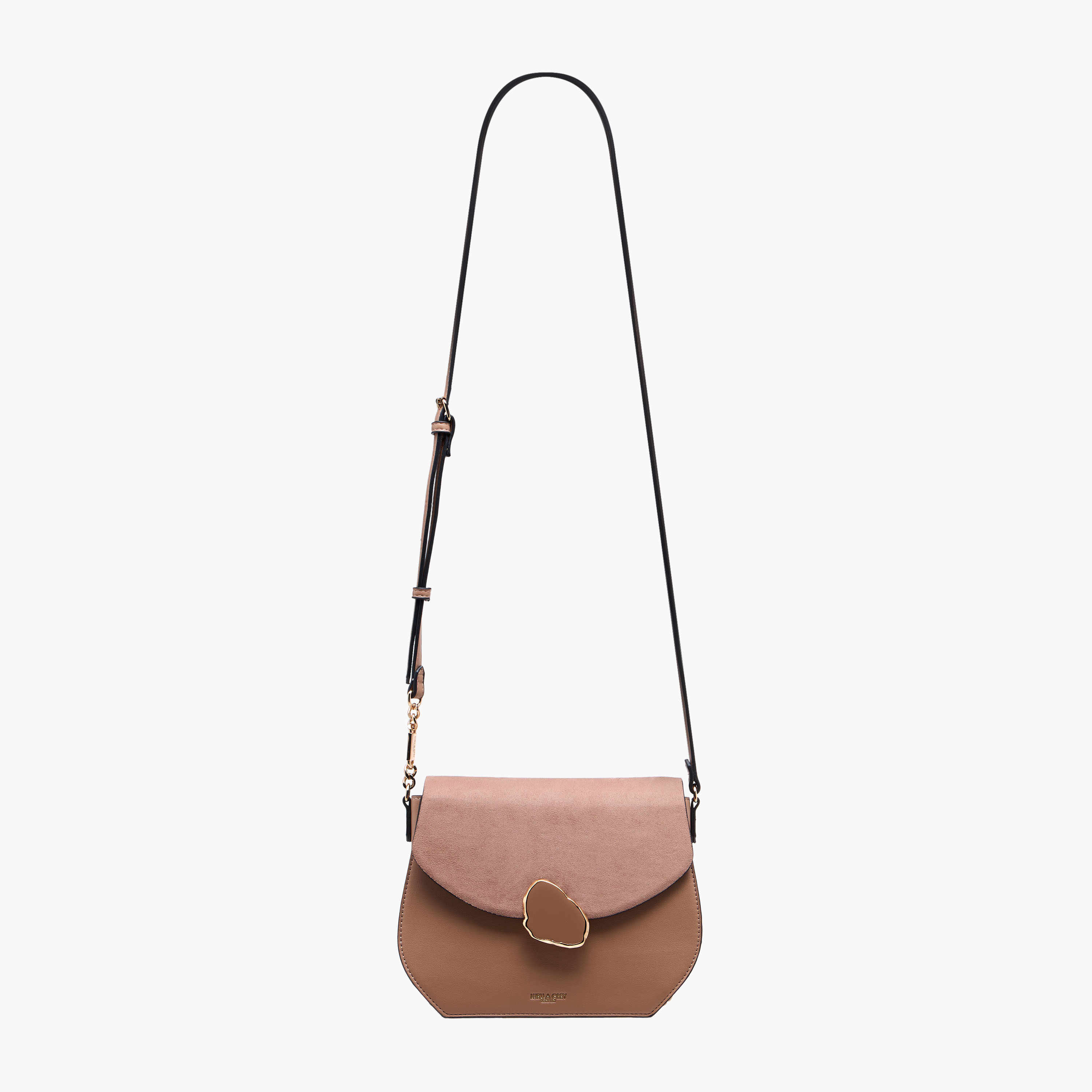 LUELLA GREY Solid Crossbody Bag with Adjustable Strap and Flap Closure-women-bagsandwallets-handbags-image-3