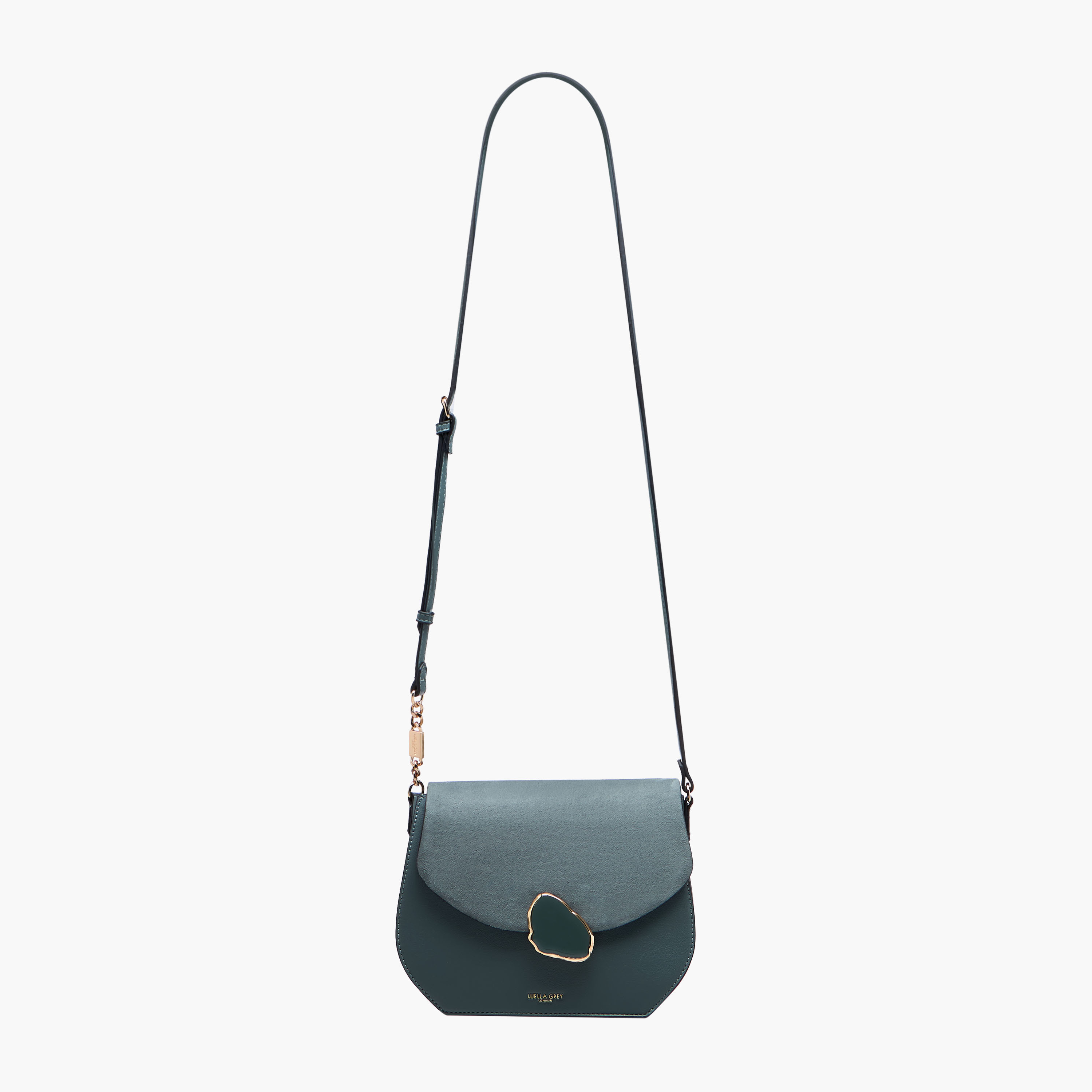 LUELLA GREY Solid Crossbody Bag with Adjustable Strap and Flap Closure-women-bagsandwallets-handbags-image-3