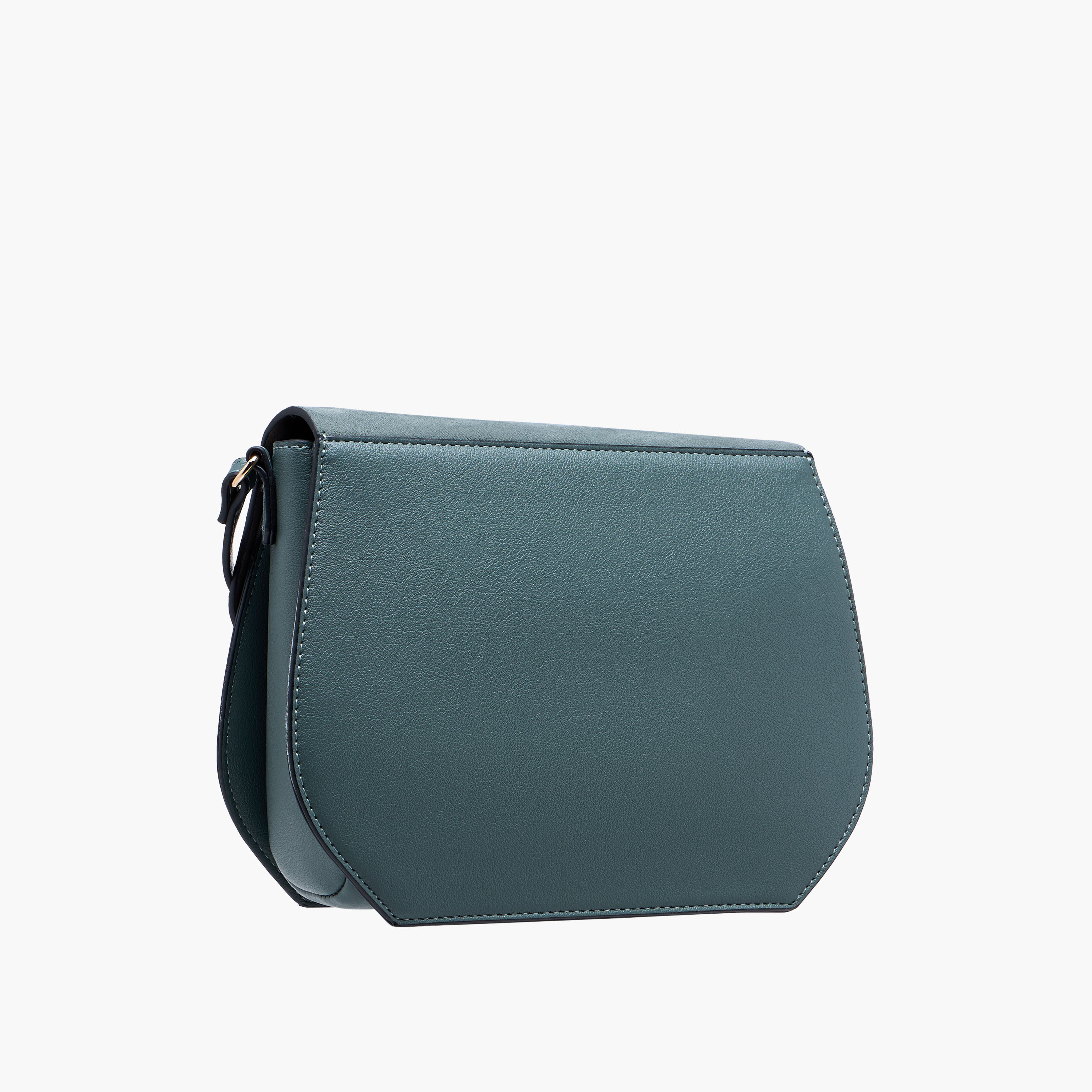 LUELLA GREY Solid Crossbody Bag with Adjustable Strap and Flap Closure-women-bagsandwallets-handbags-image-4