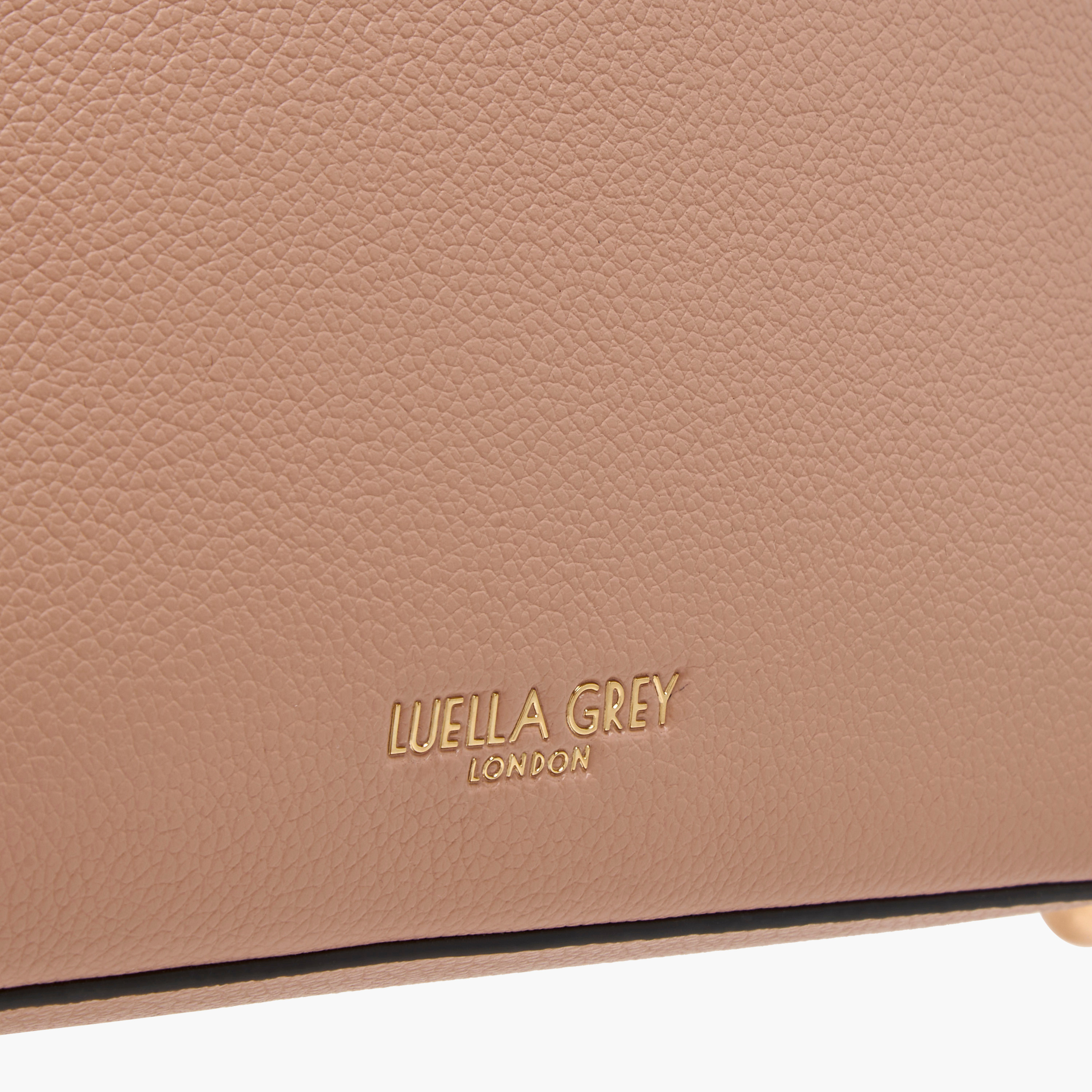 LUELLA GREY Textured Shoulder Bag with Coiled Handle and Zip Closure-women-bagsandwallets-handbags-image-6