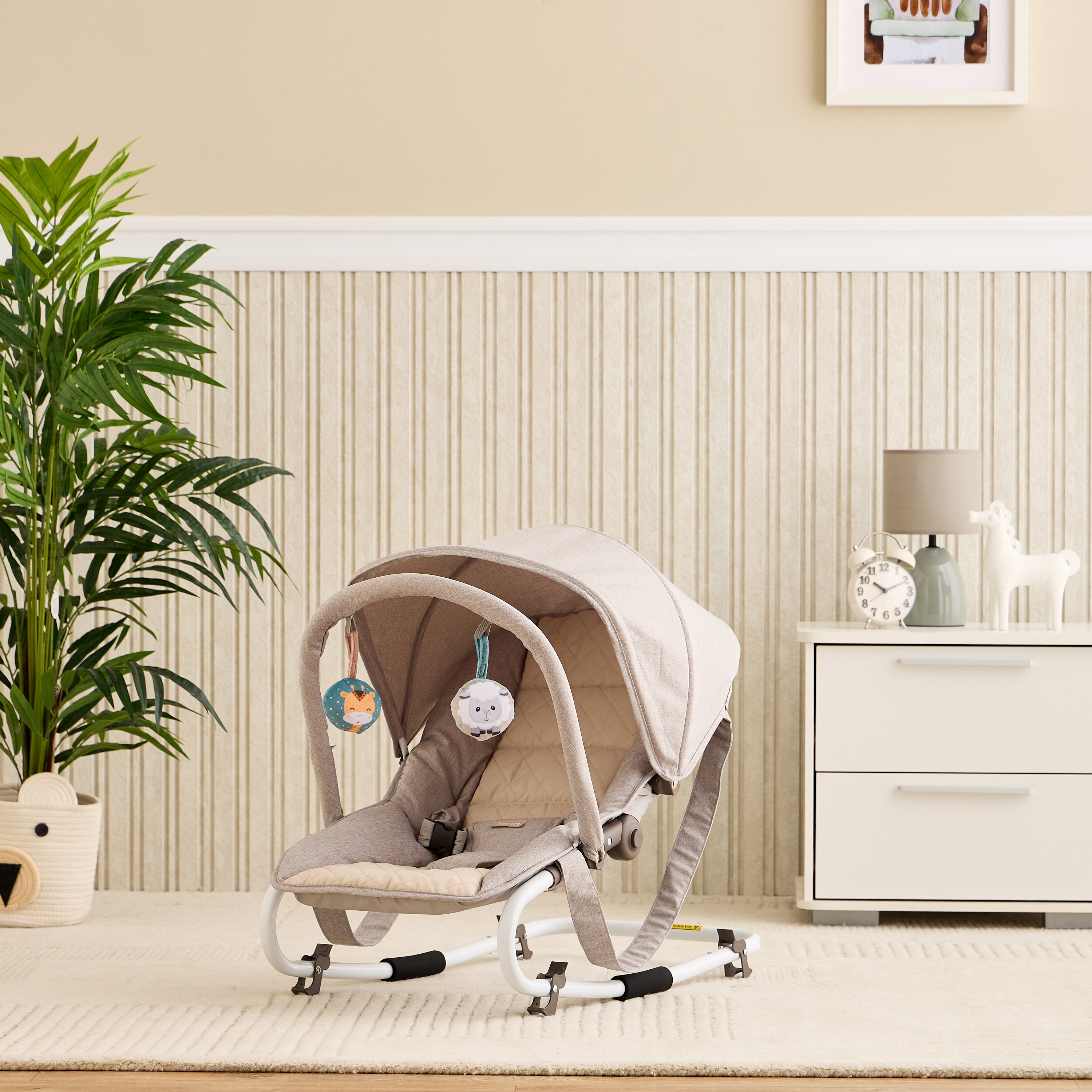 Juniors Coral Rocker with Canopy-baby-infantactivity-rockers-image-1
