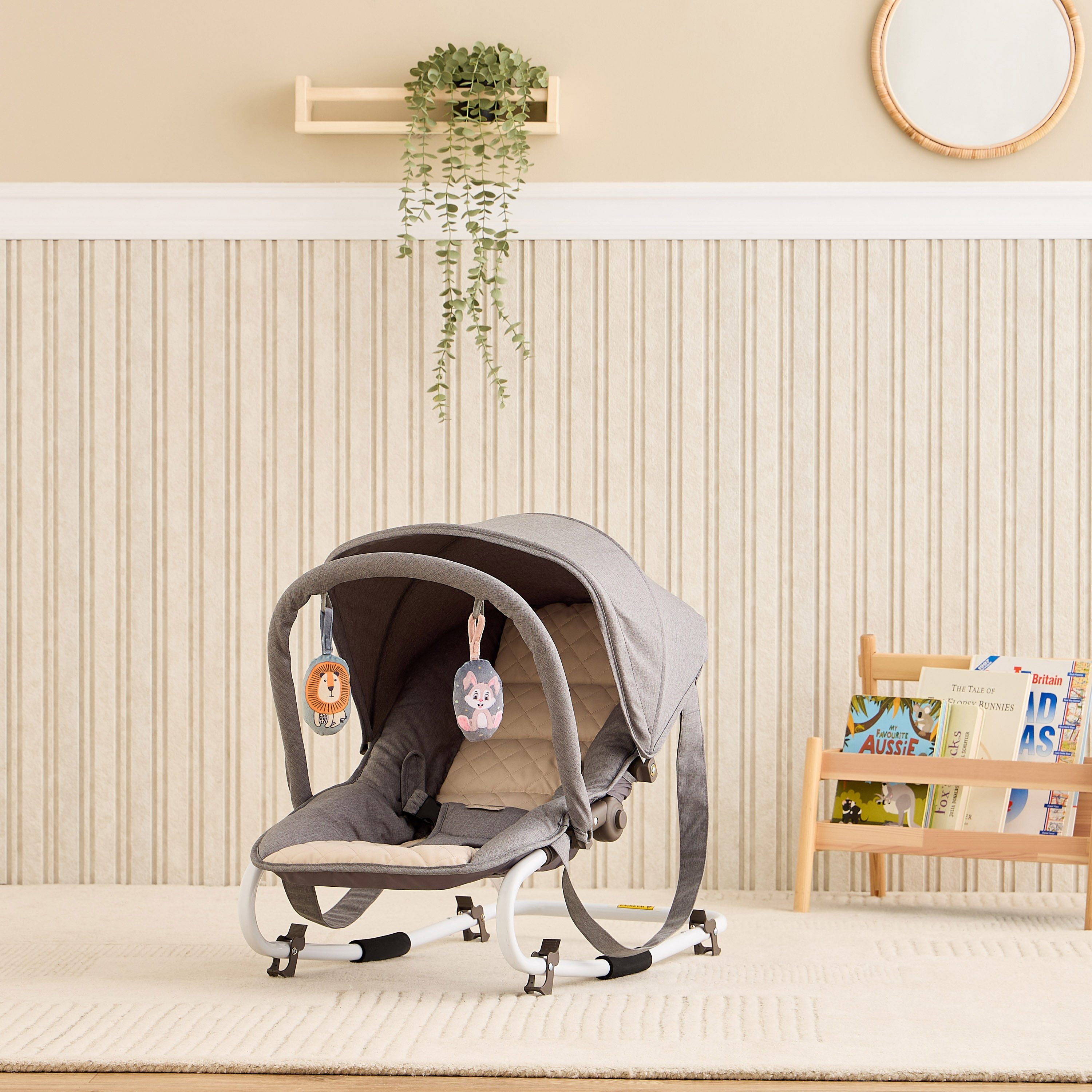 Juniors Coral Rocker with Canopy-baby-infantactivity-rockers-image-1