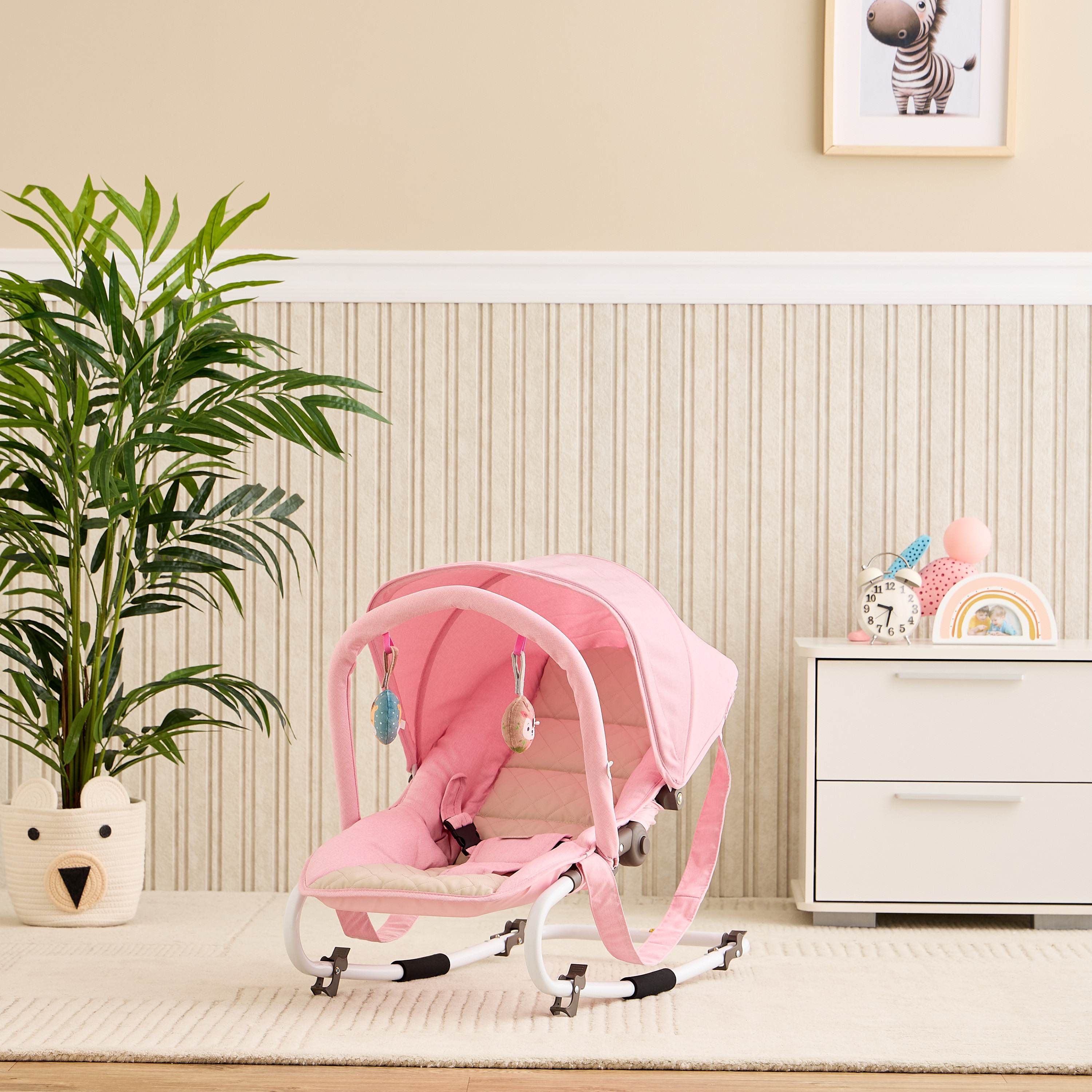 Juniors Coral Rocker with Canopy-baby-infantactivity-rockers-image-1