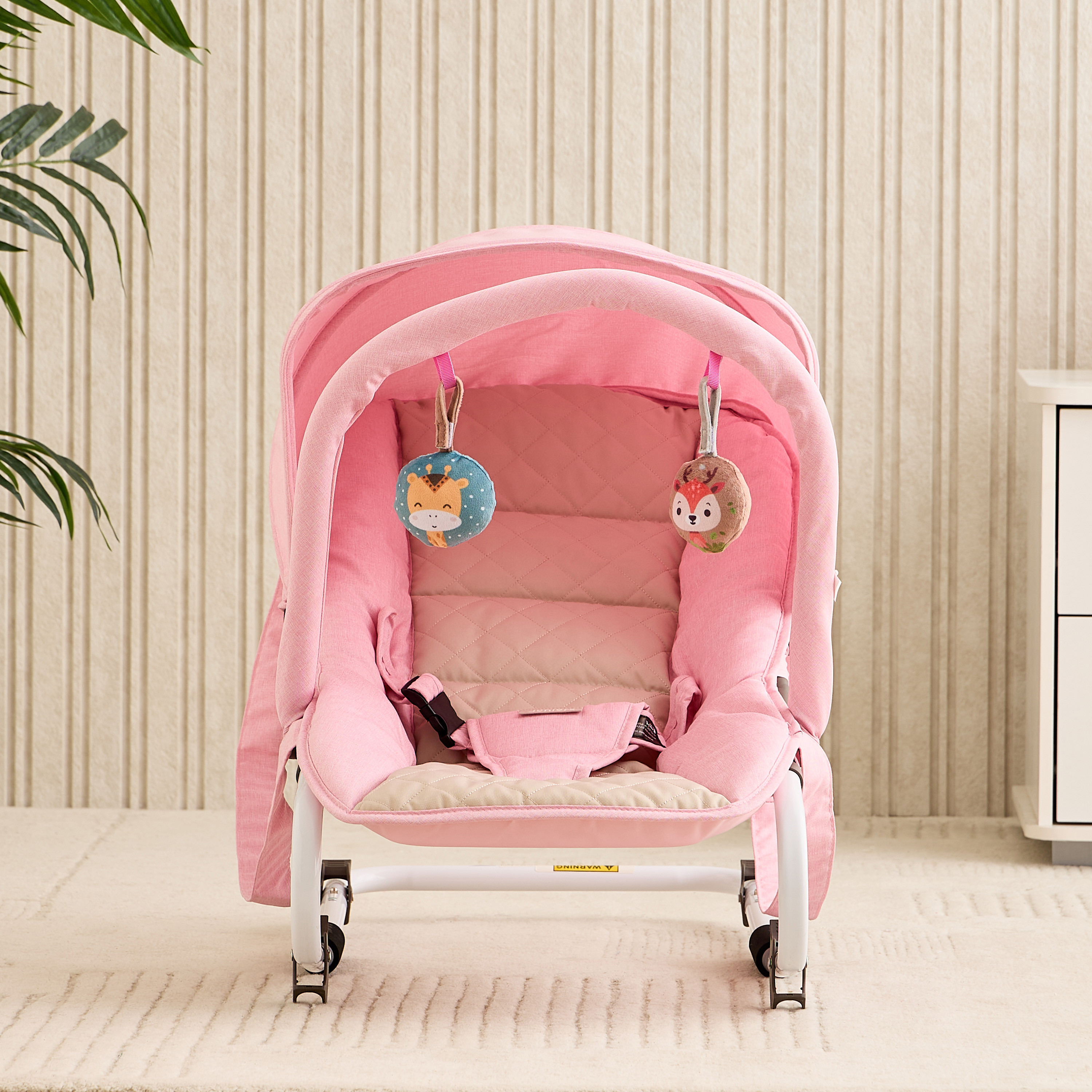 Juniors Coral Rocker with Canopy-baby-infantactivity-rockers-image-2
