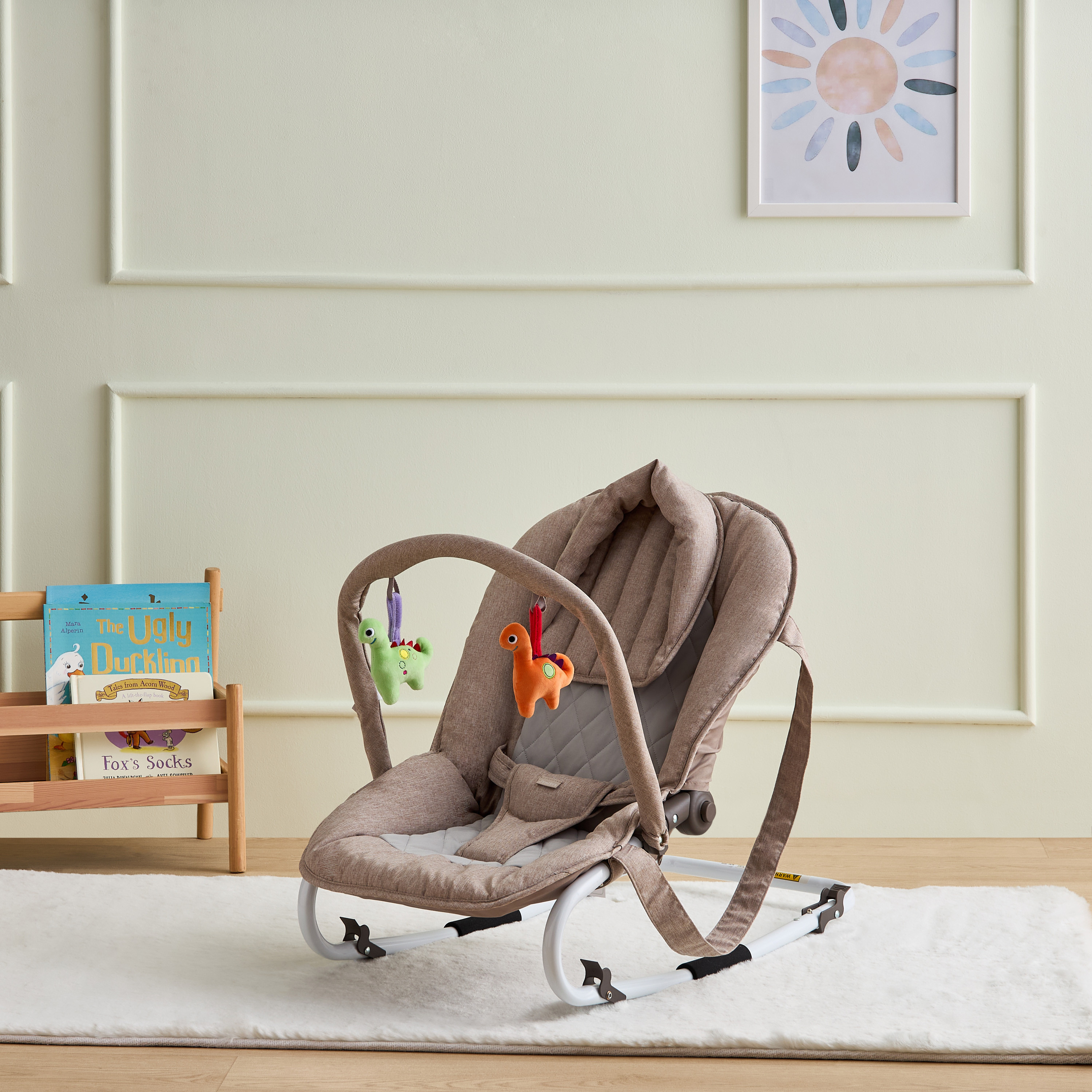 كرسي هزّاز فوسيل مع شريط ألعاب من جونيورز-baby-infantactivity-rockers-image-10