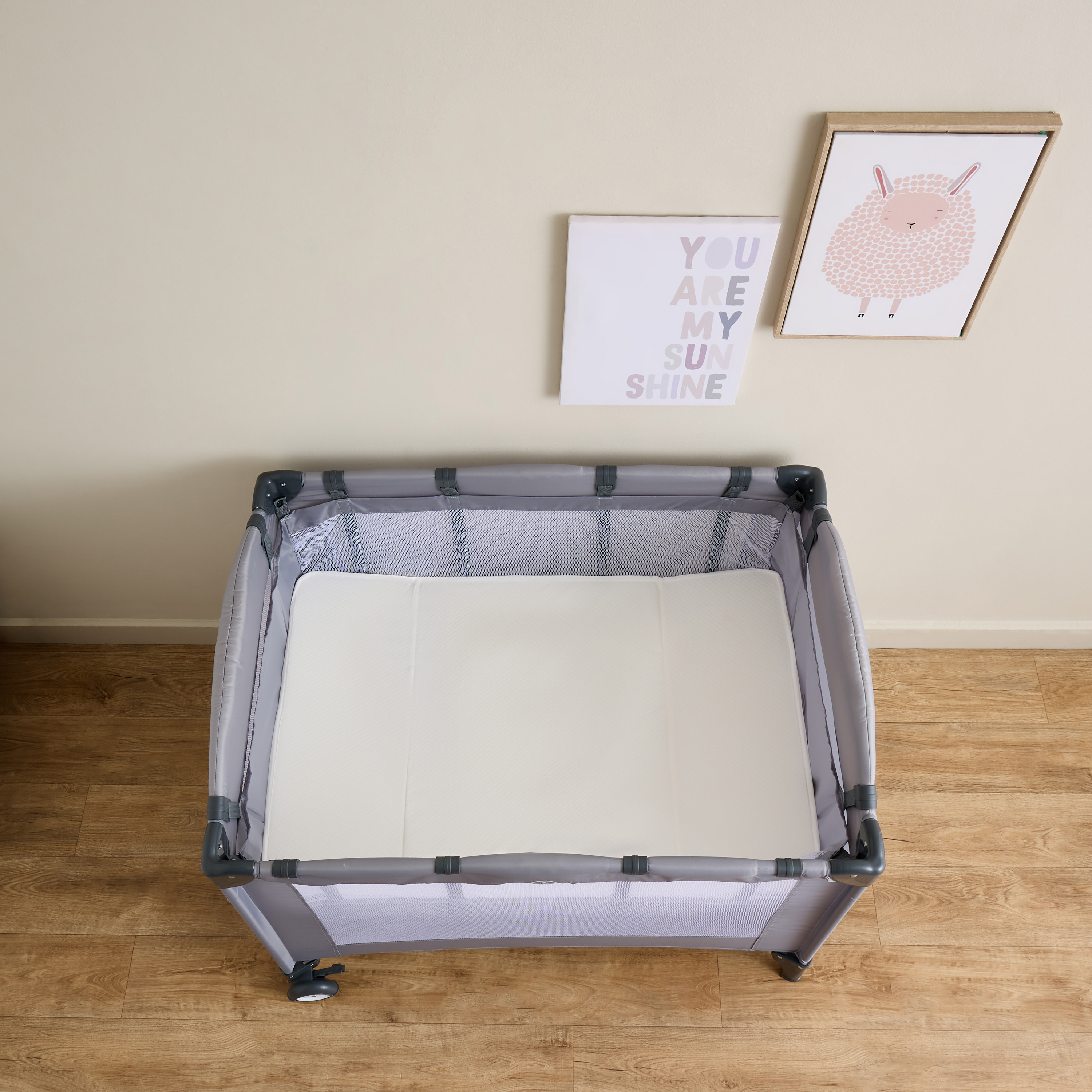 Juniors Travel Cot Mattress - 96x64x5 cm-baby-nursery-mattresses-image-5