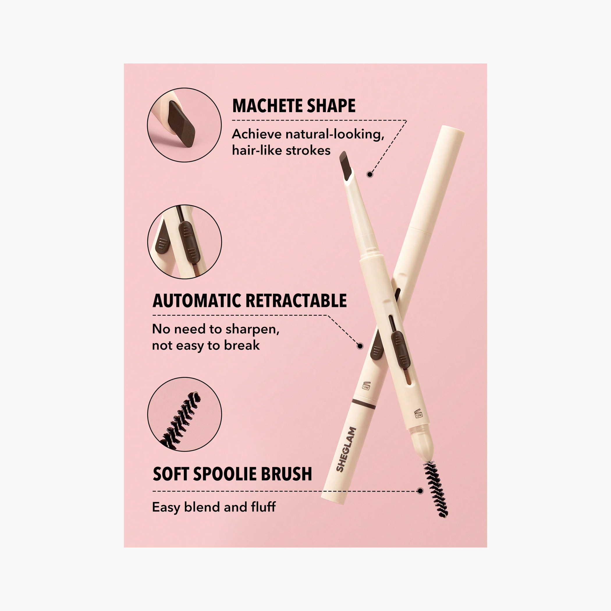 SHEGLAM Better Brows Long Lasting Eyebrow Pencil-beautyandpersonalcare-makeup-eyes-eyebrows-image-3