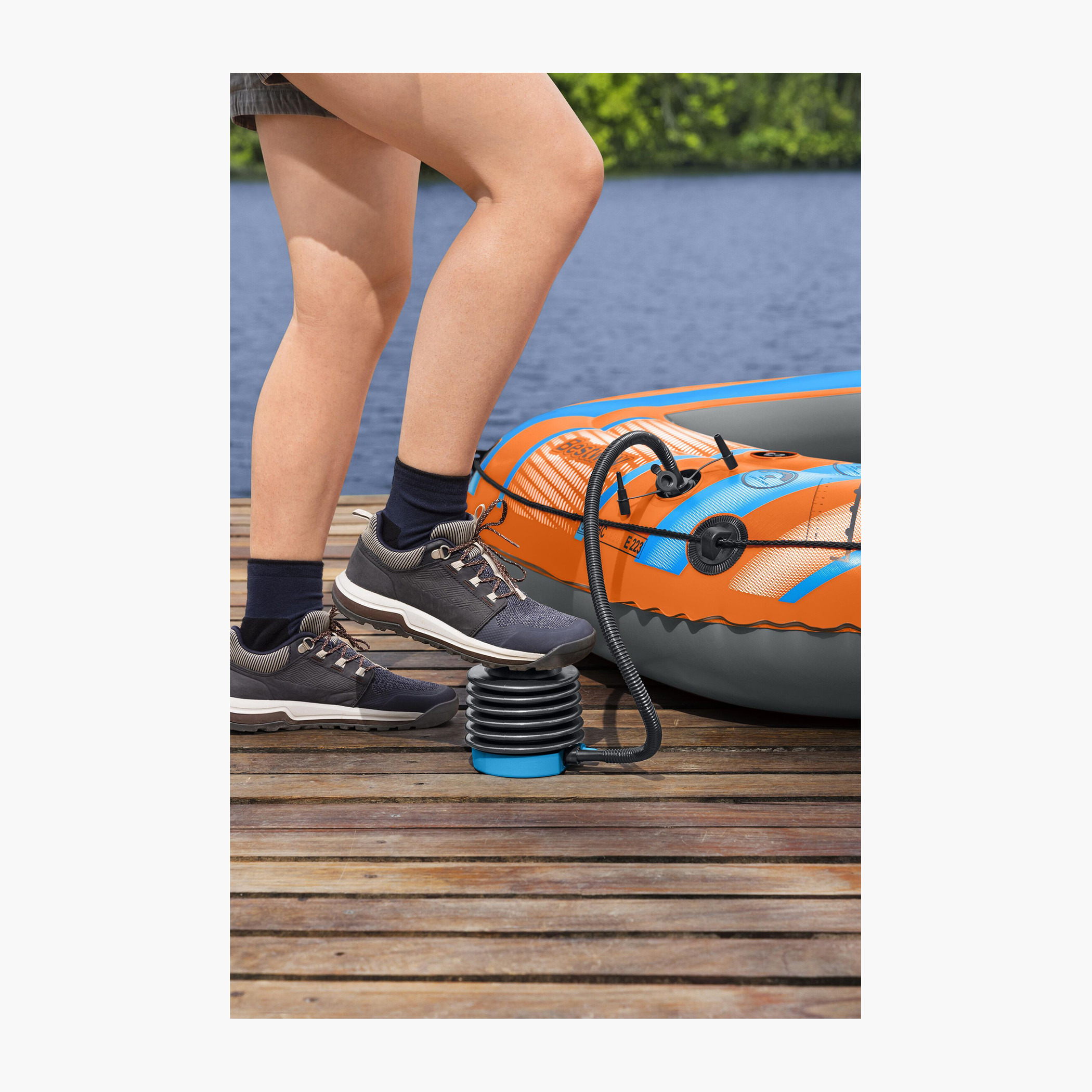 Bestway Air Step Manual Pump - 300 ml-toys-outdoor-poolandbeach-poolaccessories-image-2
