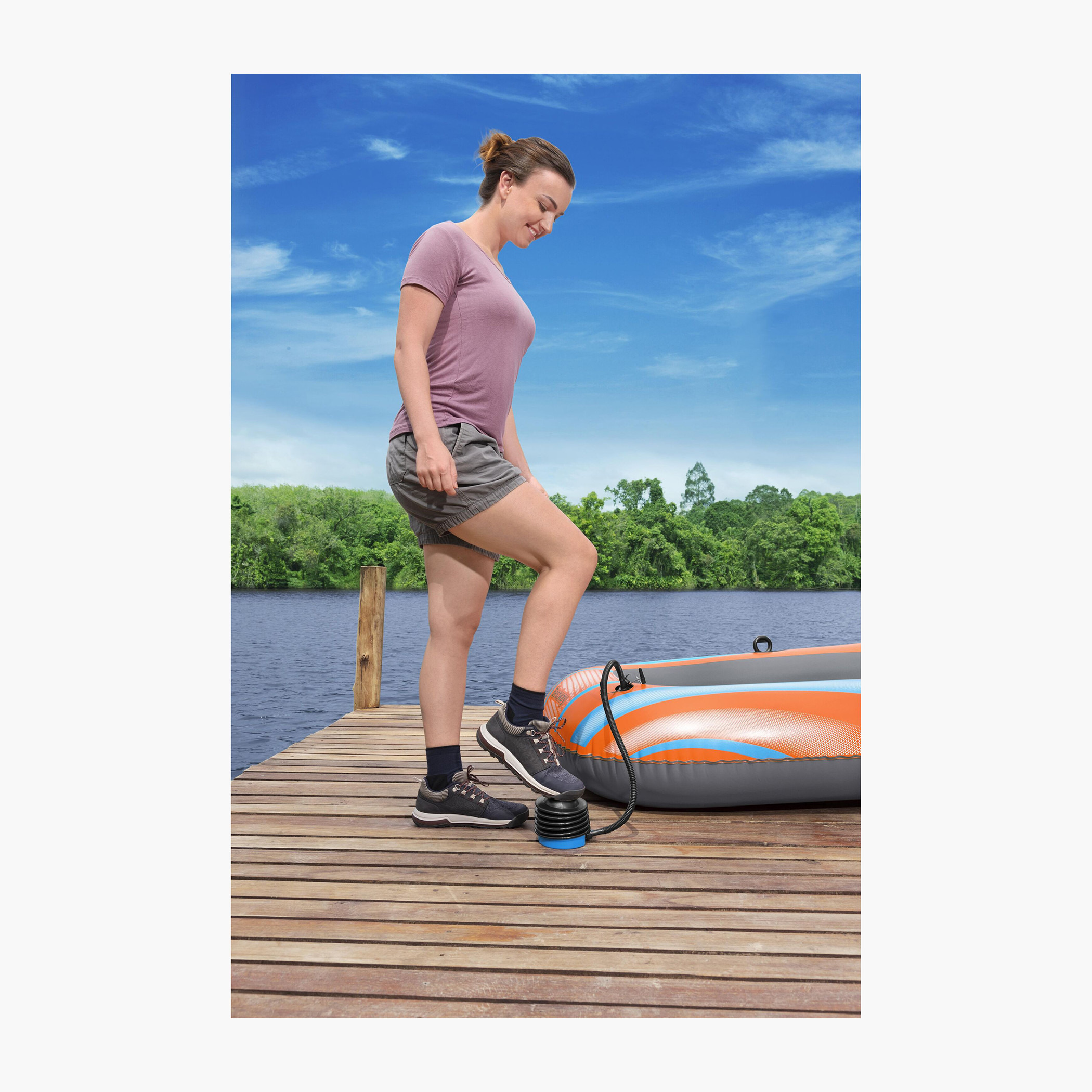 Bestway Air Step Manual Pump - 300 ml-toys-outdoor-poolandbeach-poolaccessories-image-4