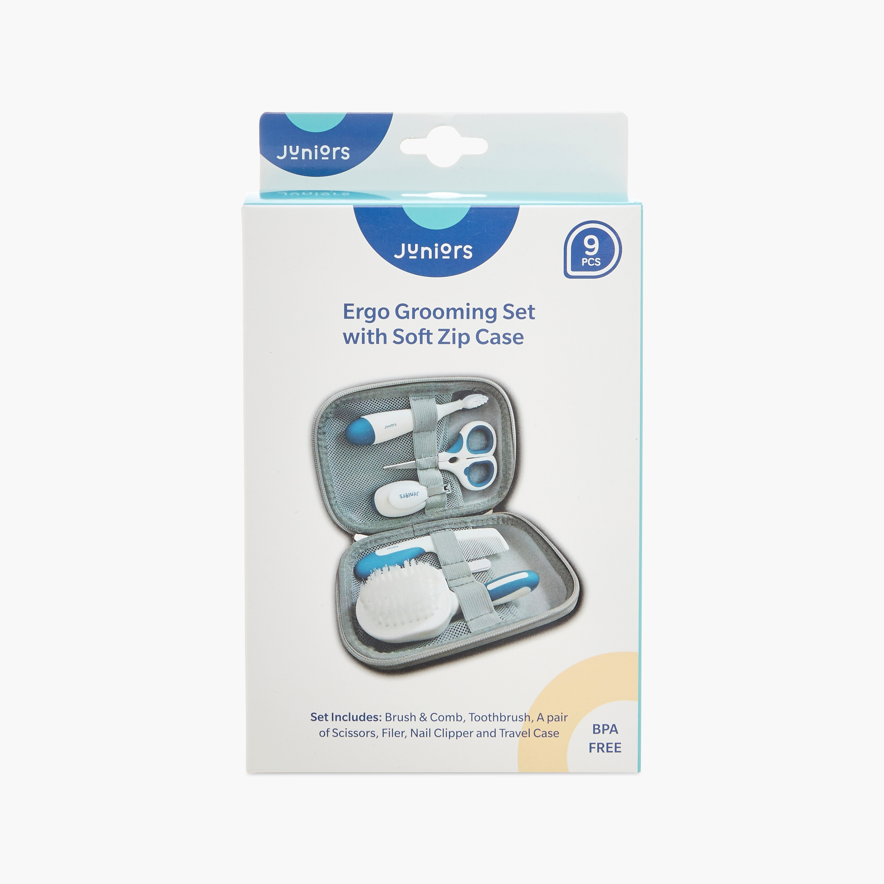 Juniors Ergo Grooming Set with Soft Zip Case-baby-bathandcare-grooming-image-7