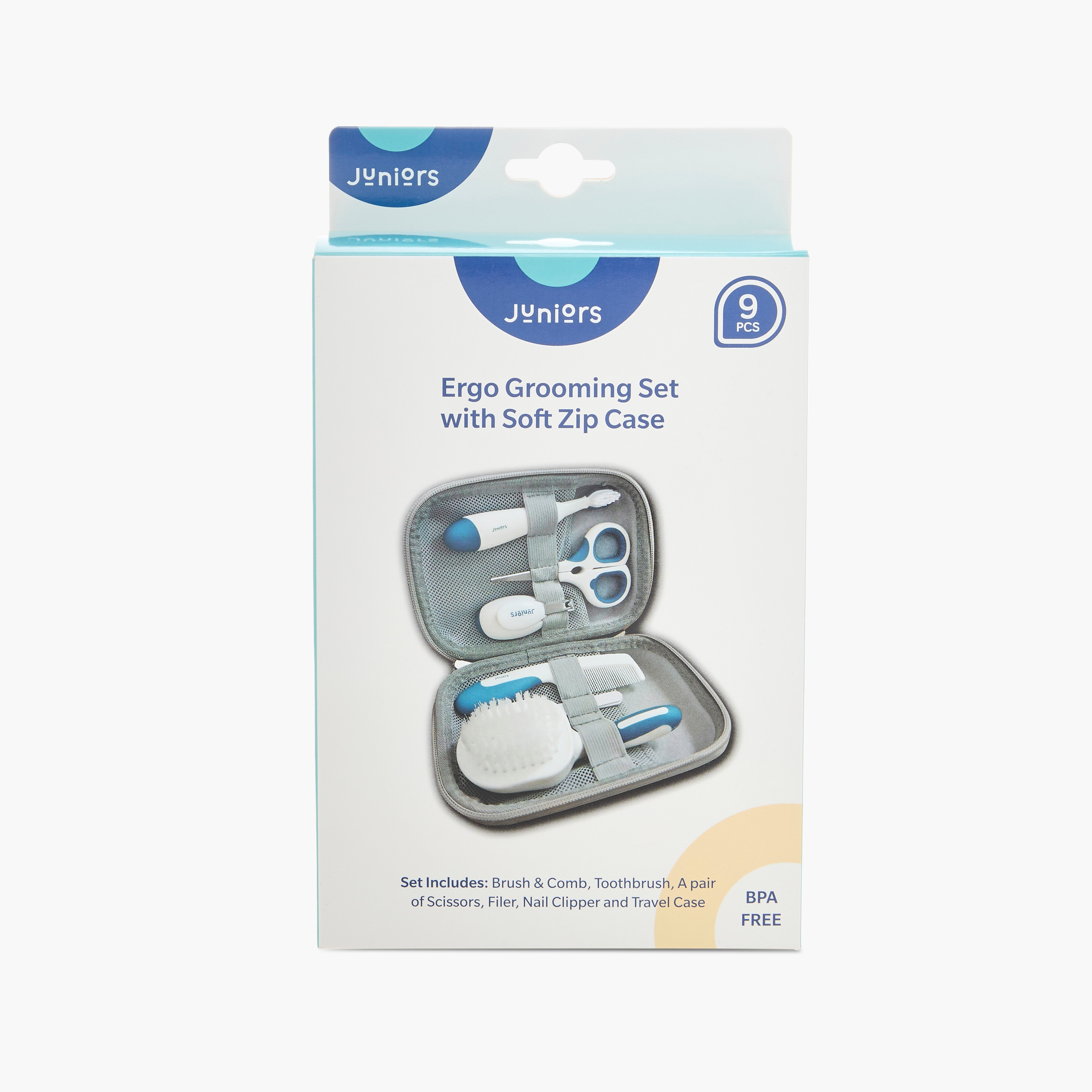 Juniors Ergo Grooming Set with Soft Zip Case-baby-bathandcare-grooming-image-7