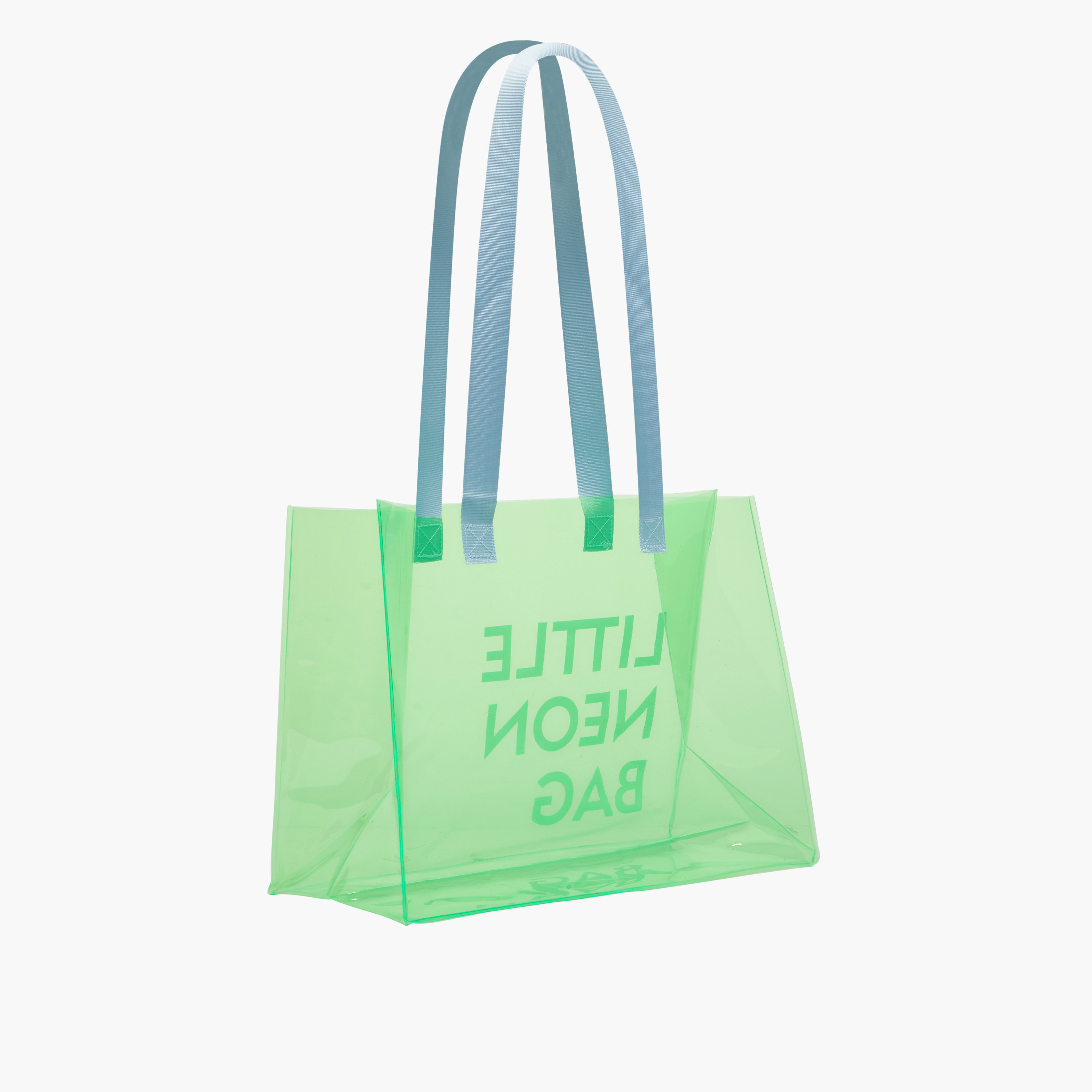 Syloon Printed Transparent Shopper Bag with Double Handles - 36x16x27 cms-women-bagsandwallets-handbags-image-3